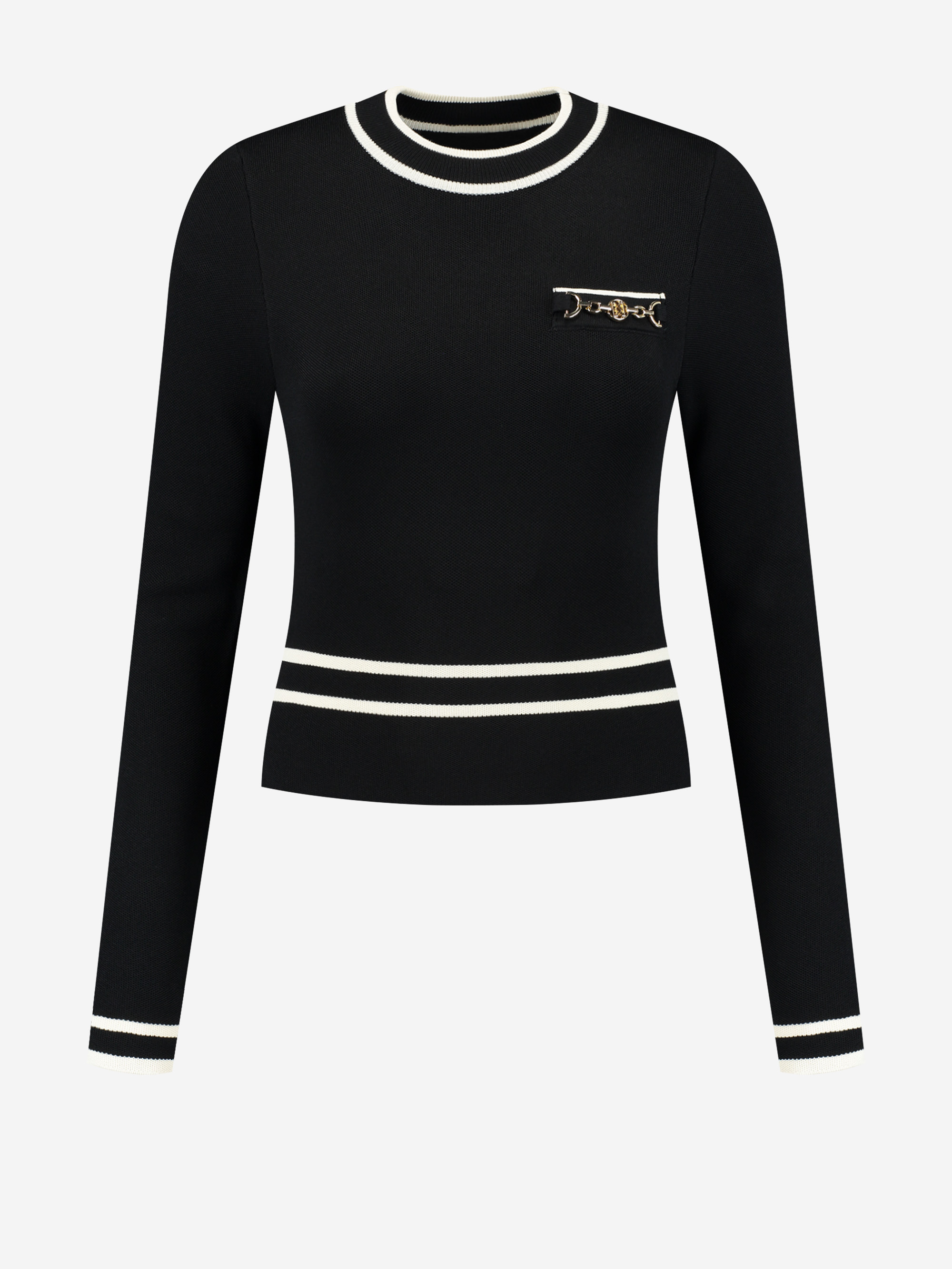 Nikkie top met col en n logo best sale