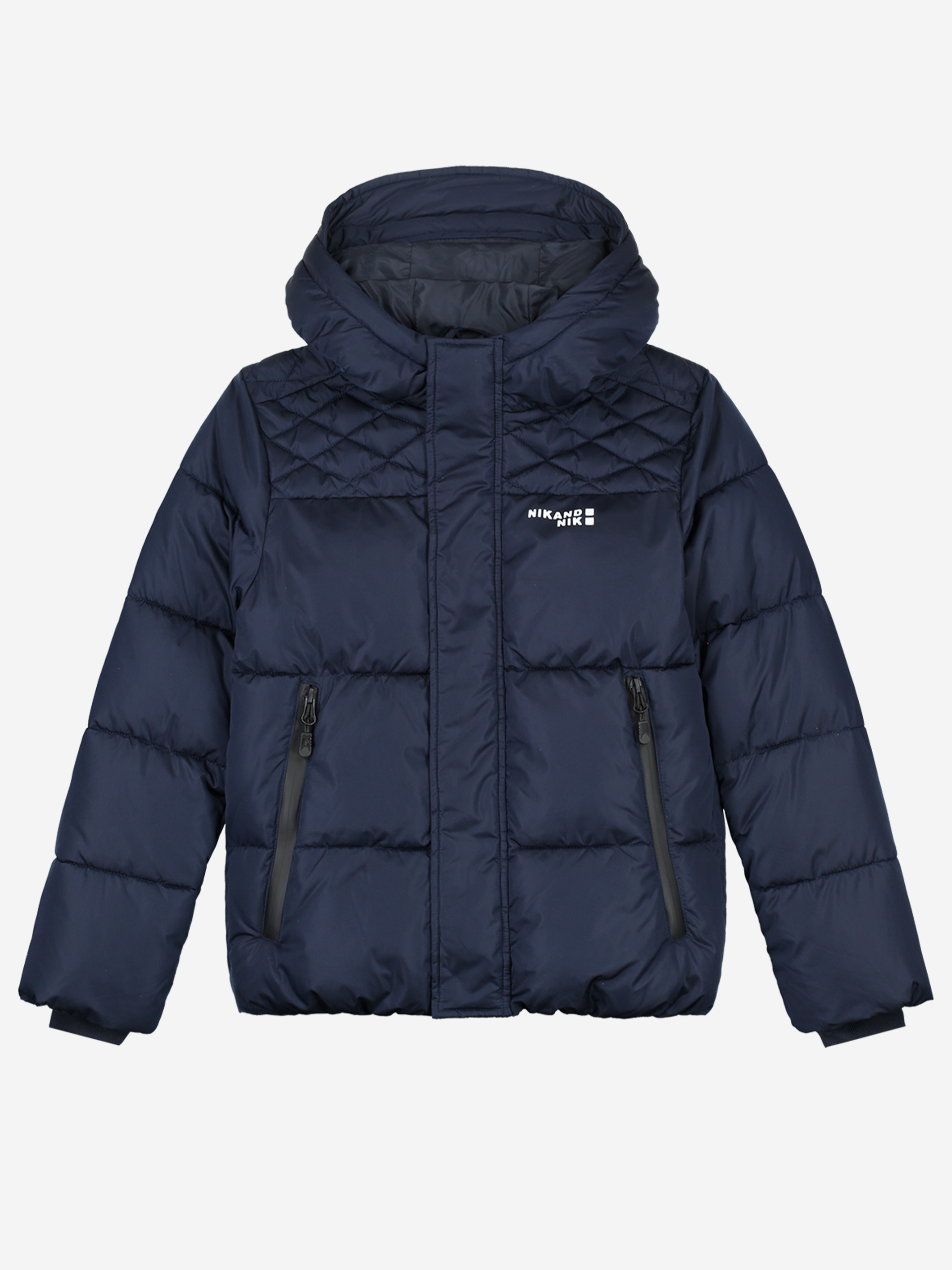 NKNDNK short puffer coat with hood 