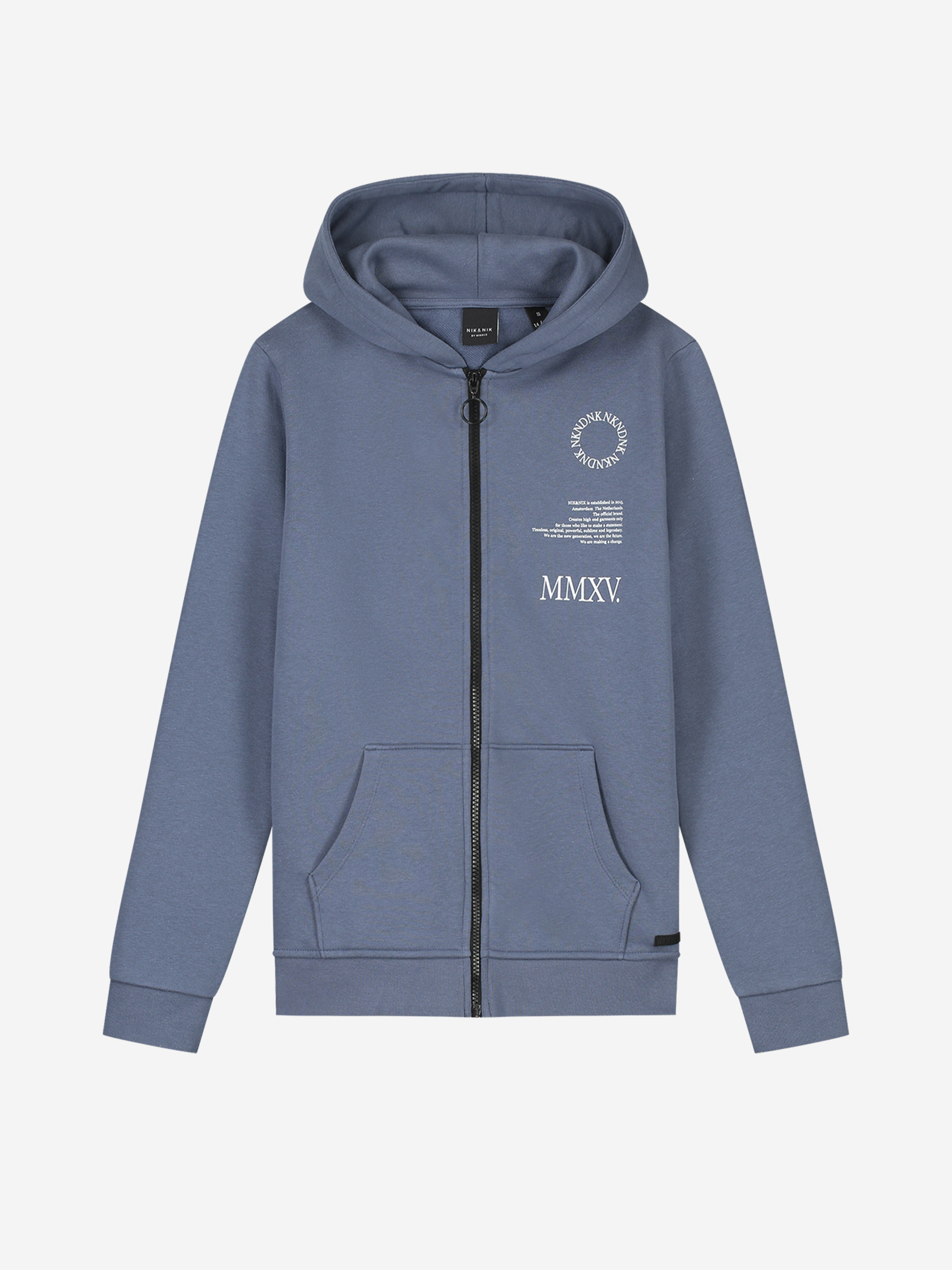NKNDNK zipped hoodie