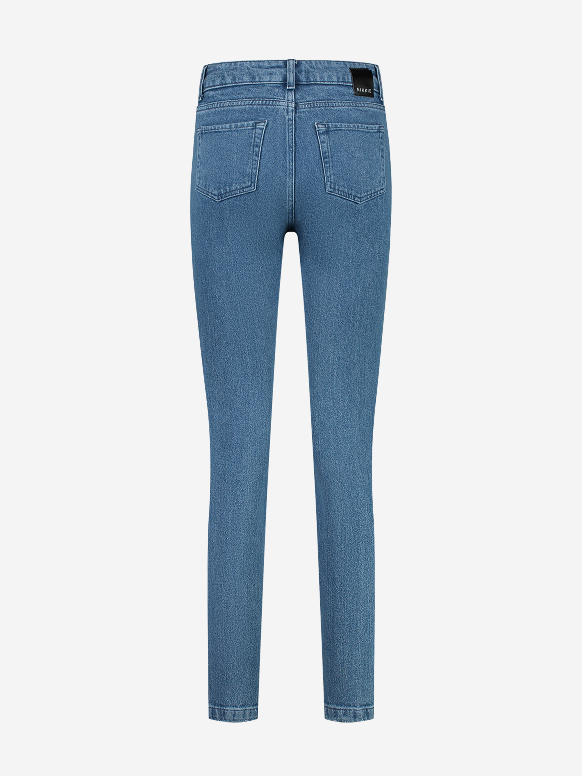 Skinny jeans met lijn detail