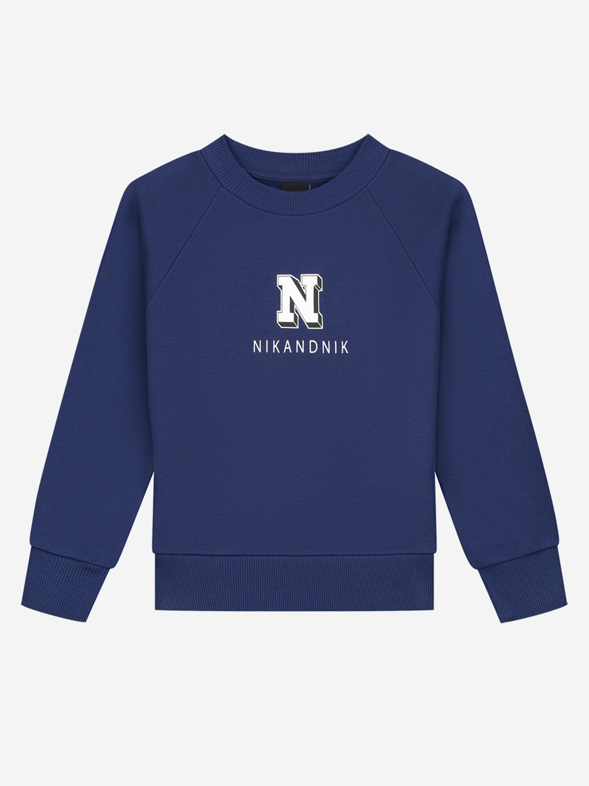 Sweater met NN-logo