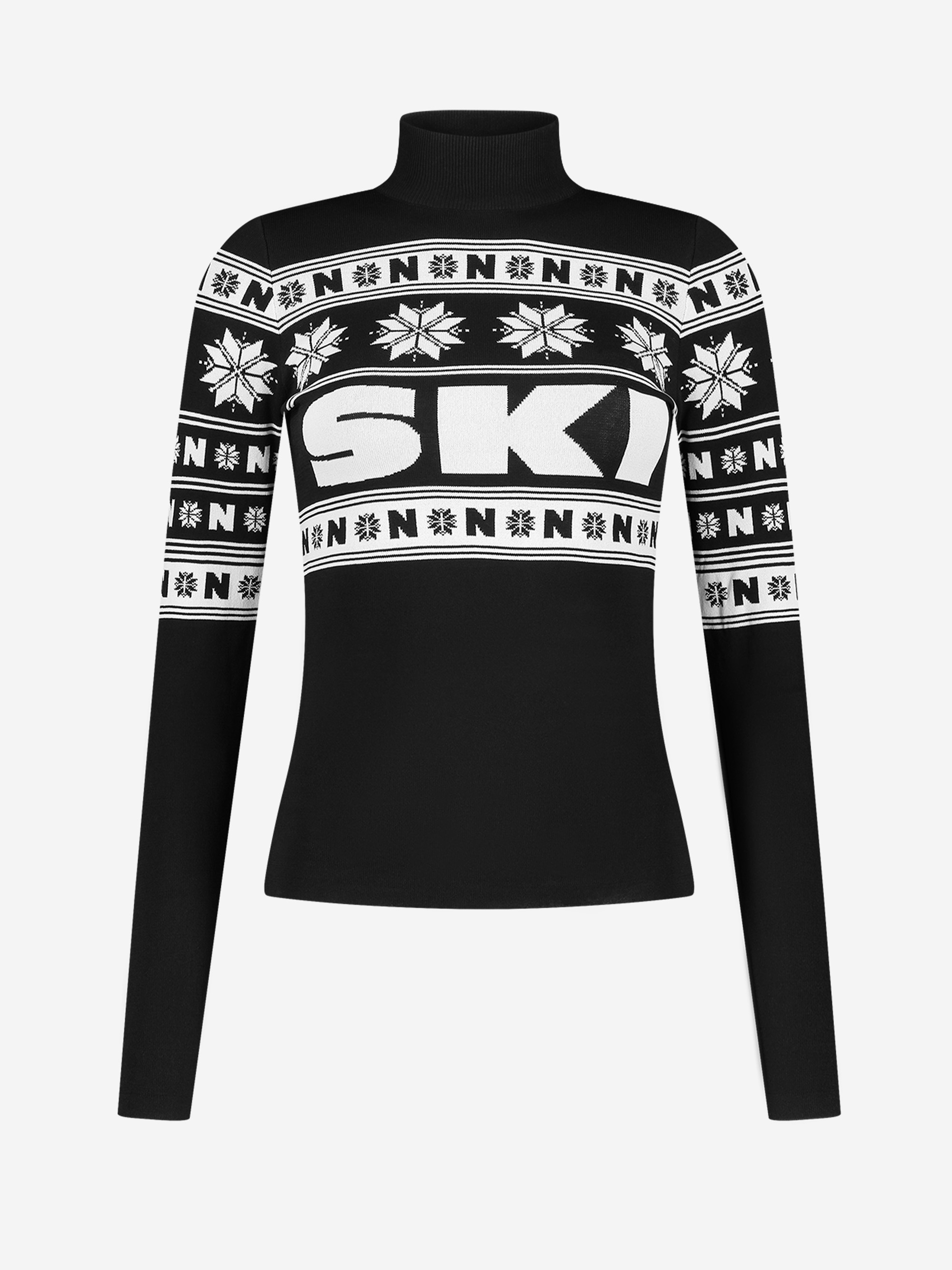 NIKKIE SKI pully met print