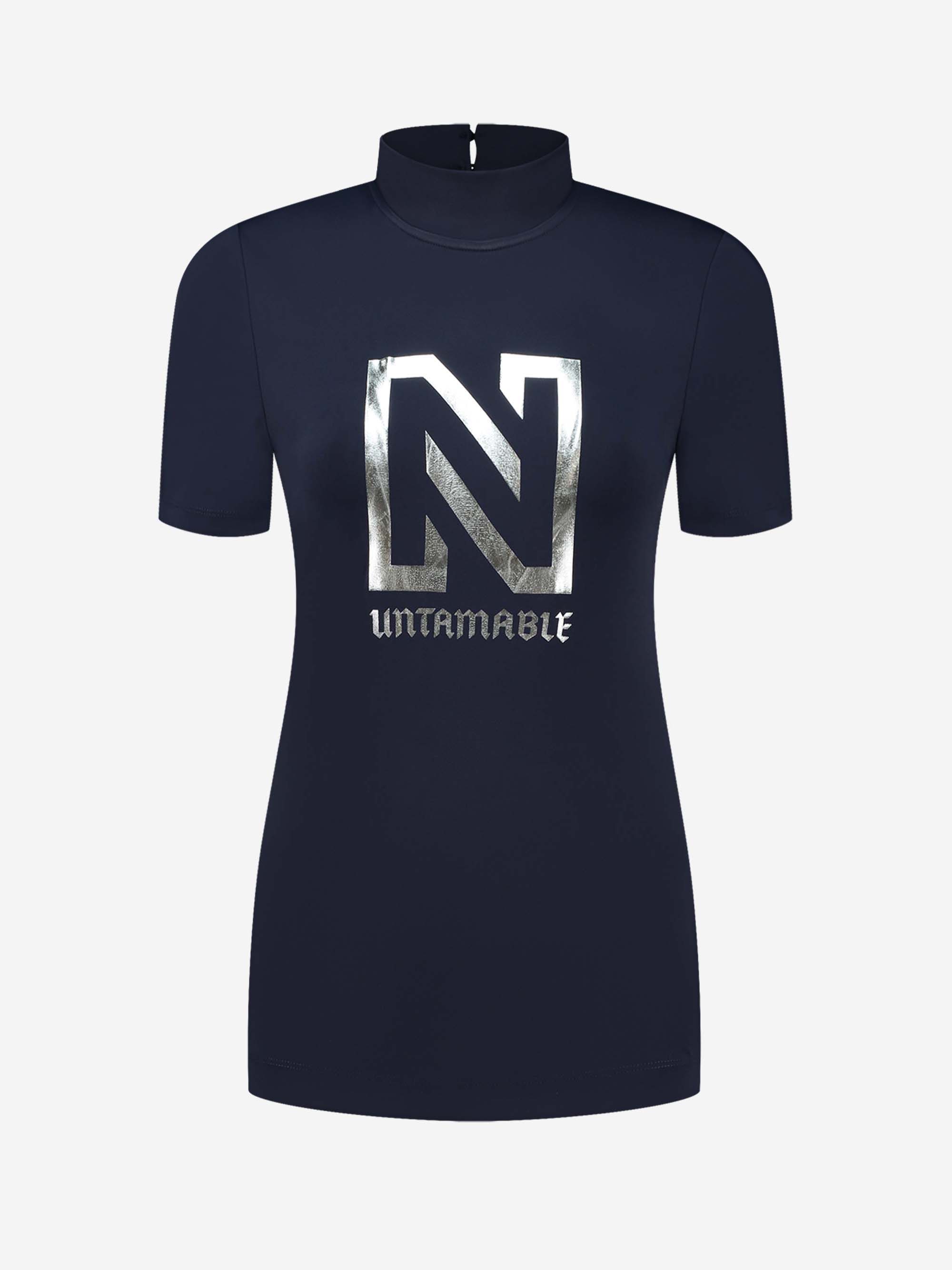 Logo Trainingsshirt with high neck 