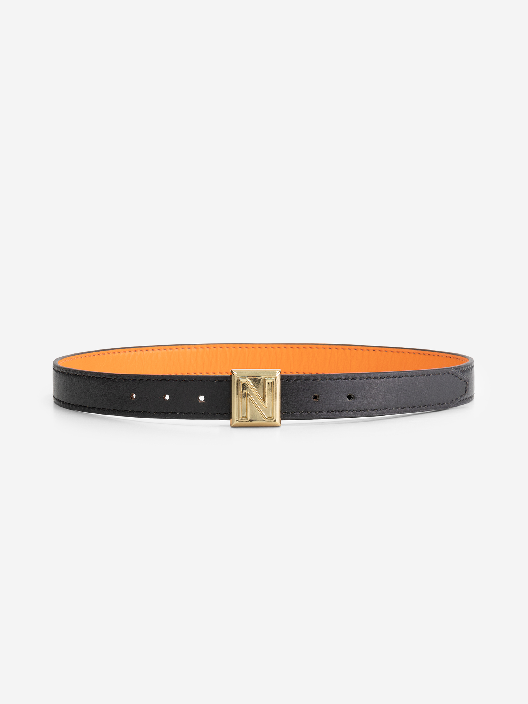 Two-sided leather Waist belt 