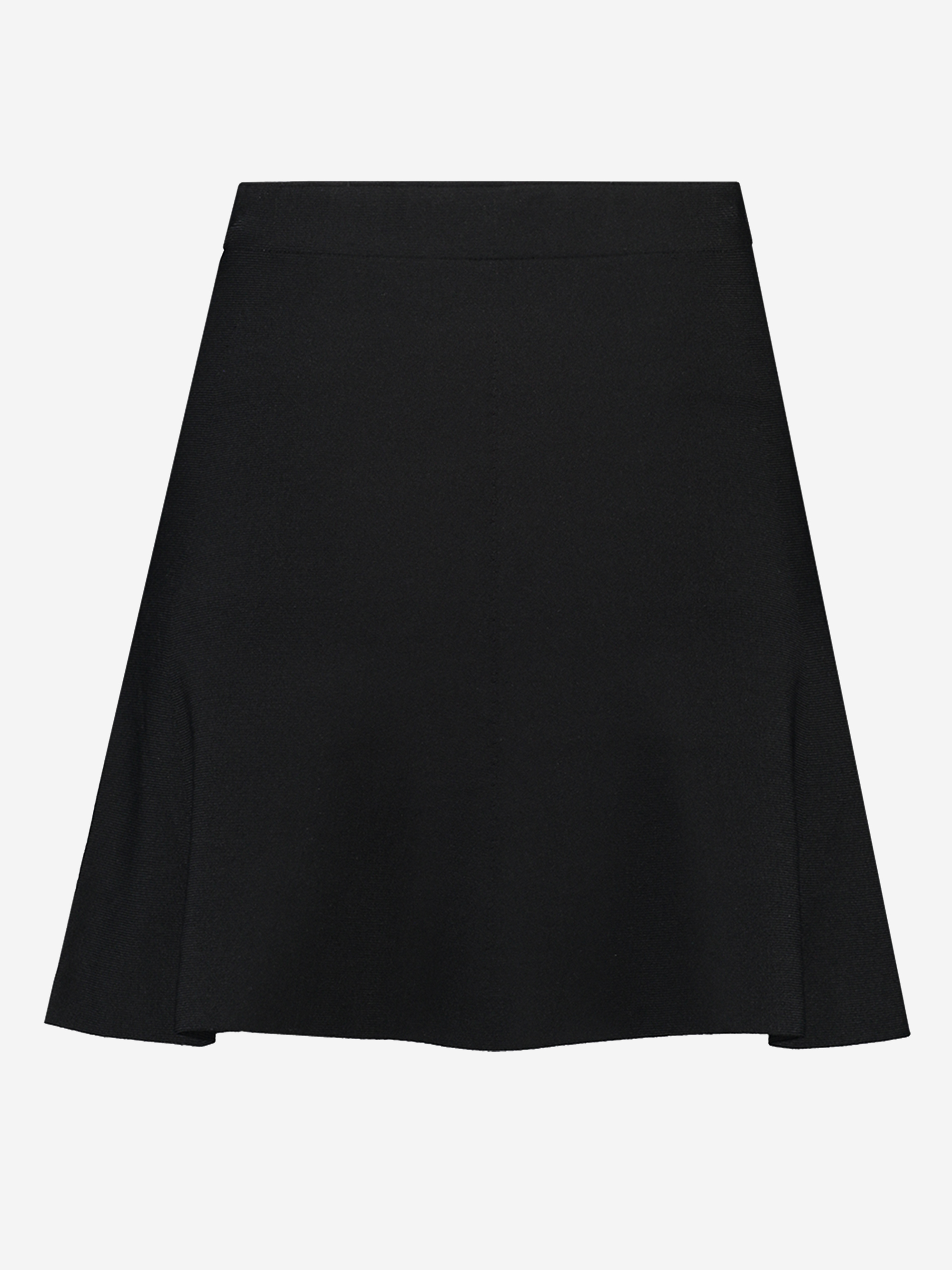 Black flared skirt 