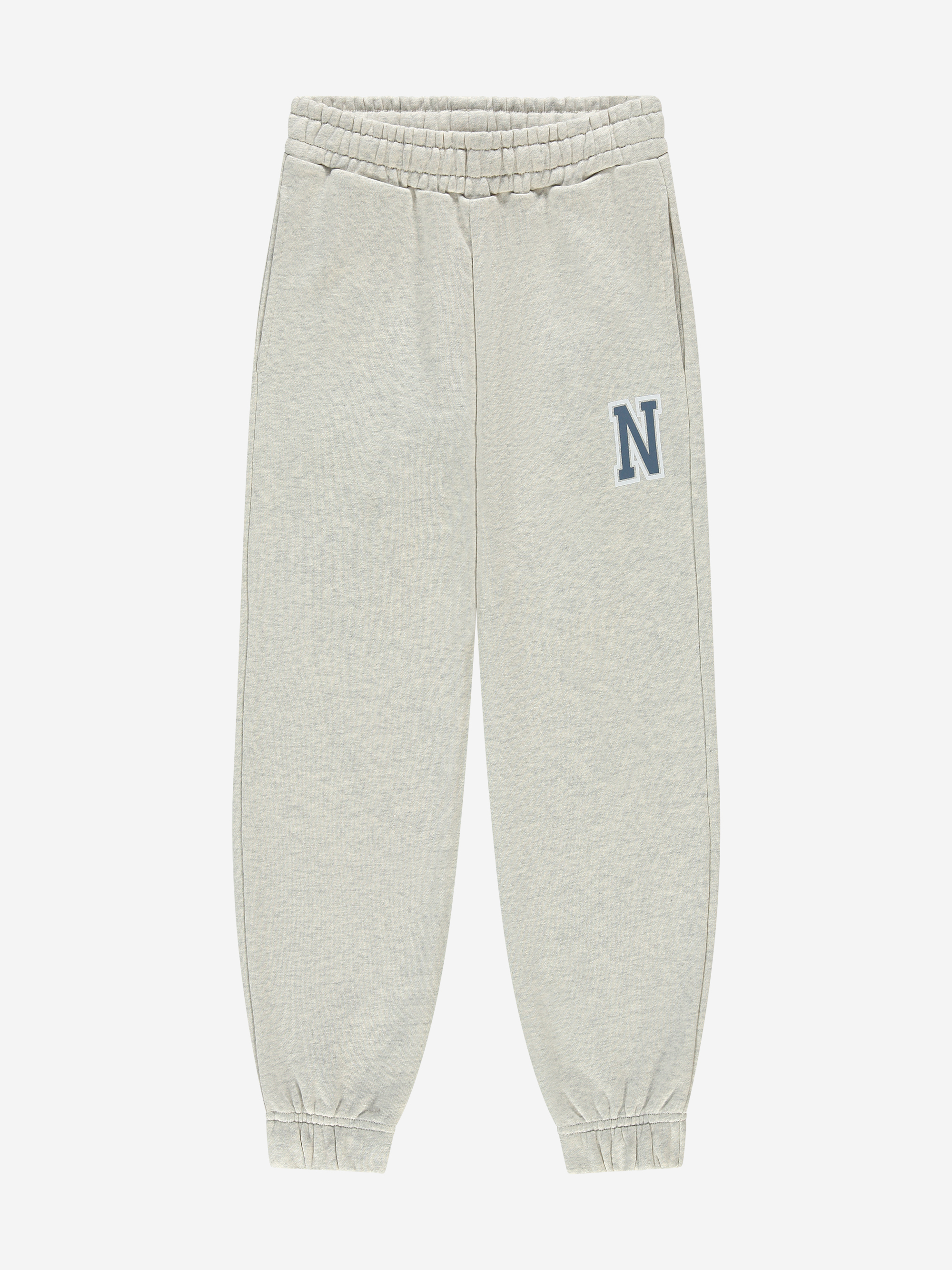 Joggers with elastic waistband and logo