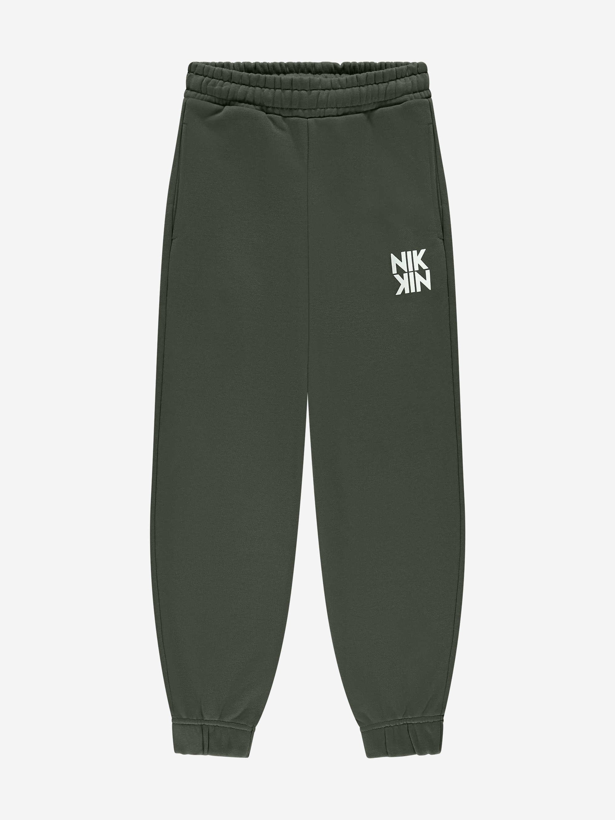 Joggers with elastic waist and NIK&NIK logo