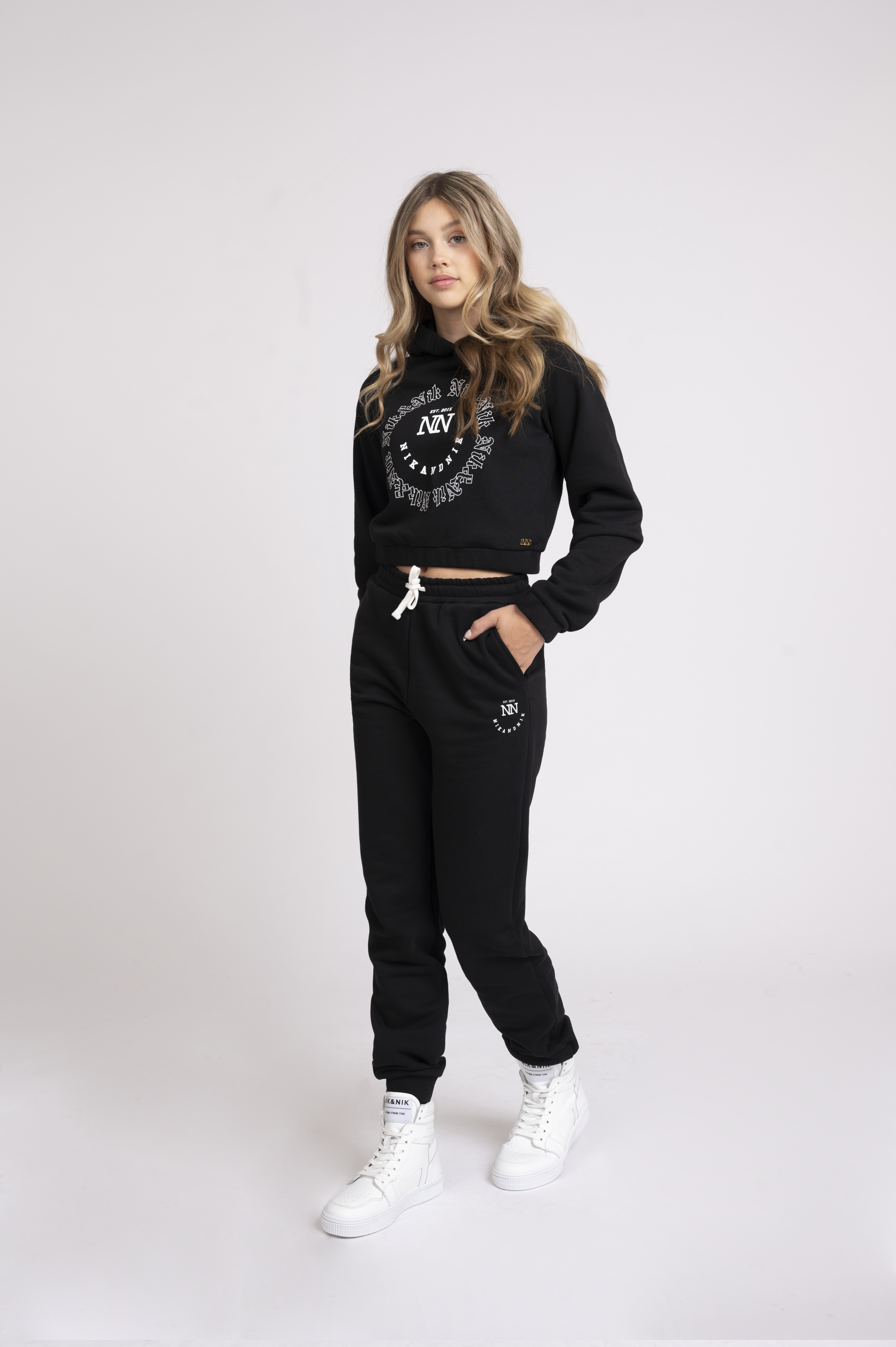 Sweatpants with high rise