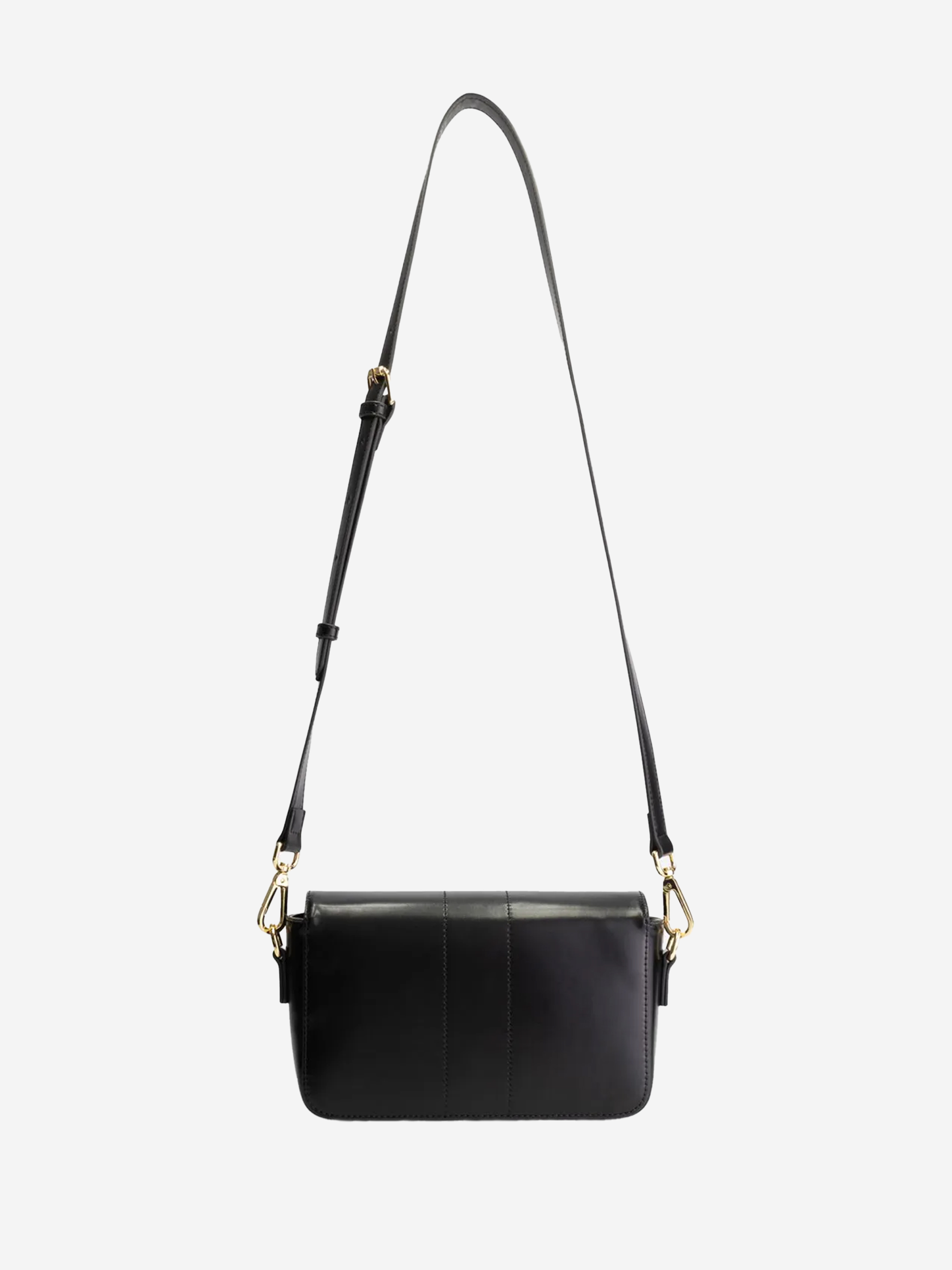 Faux leather bag with FH buckle