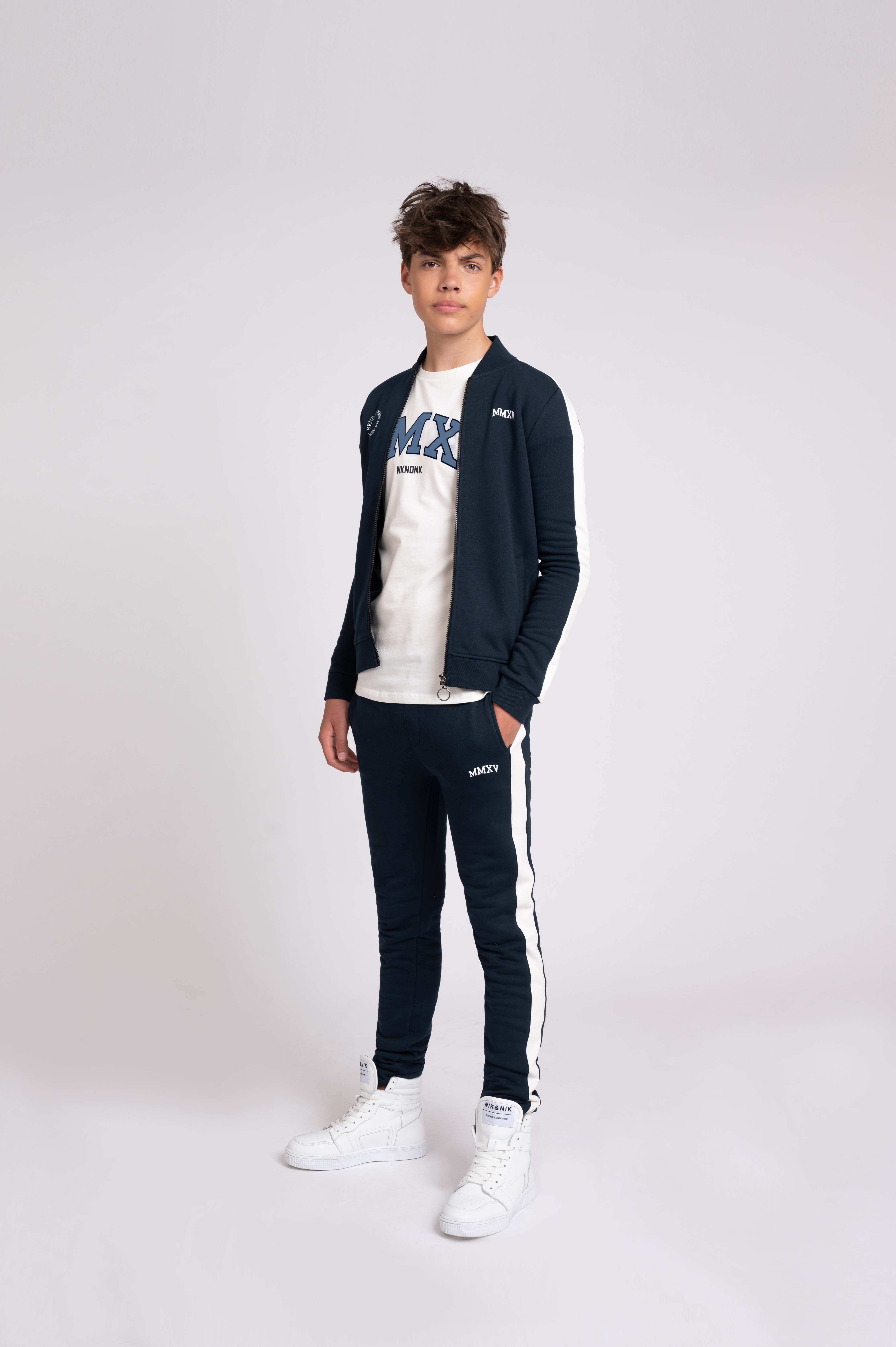 Mid rise Sweatpants with trim