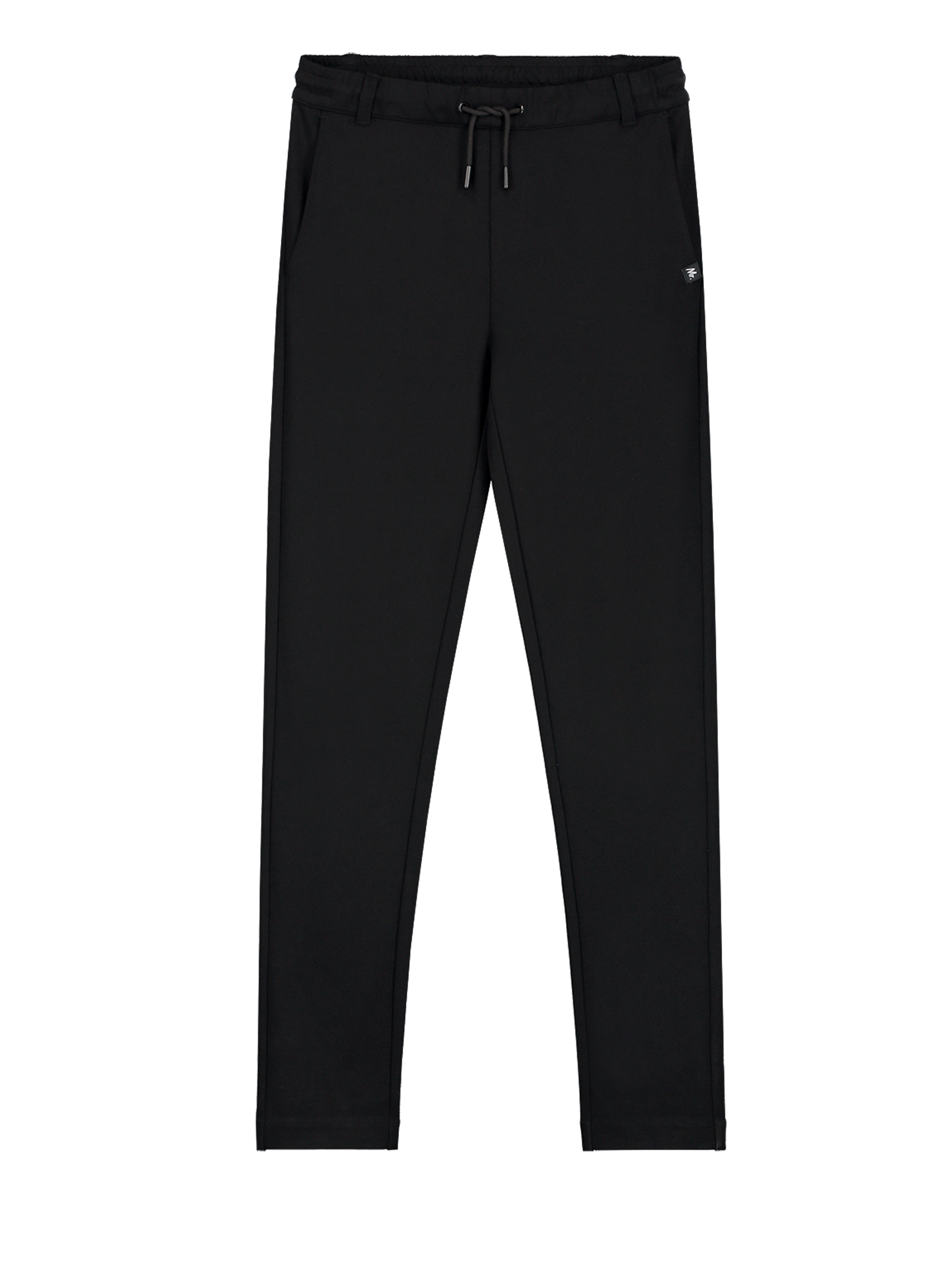 Mid rise trousers with cord 