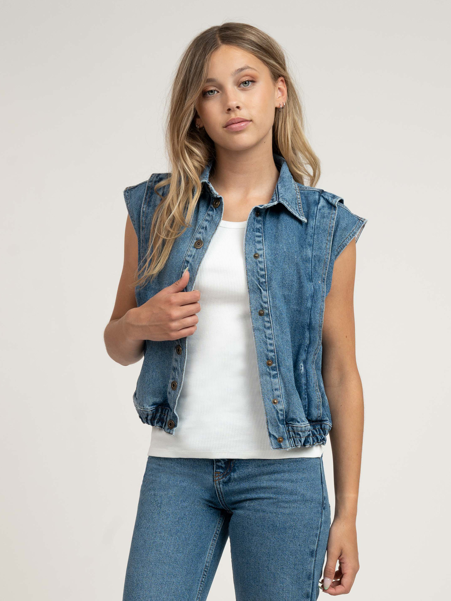 Fiori Denim Jacket