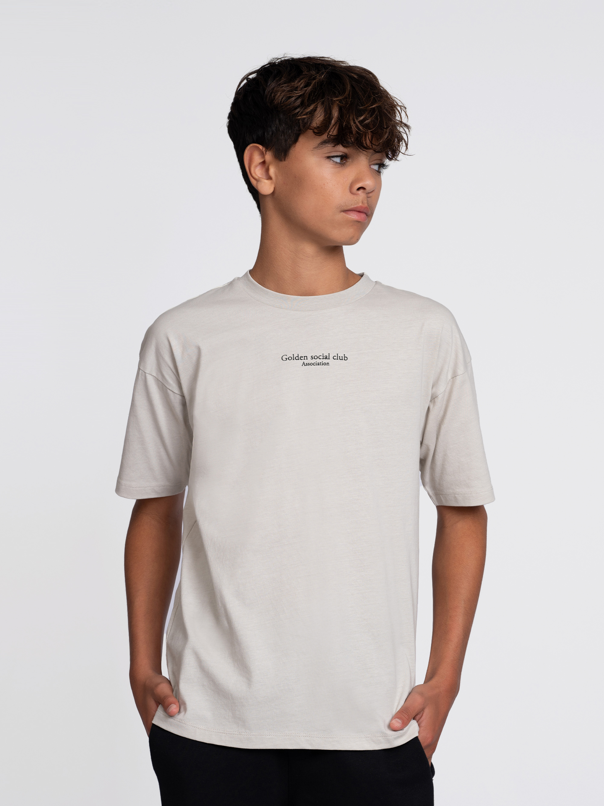 T-shirt with text print