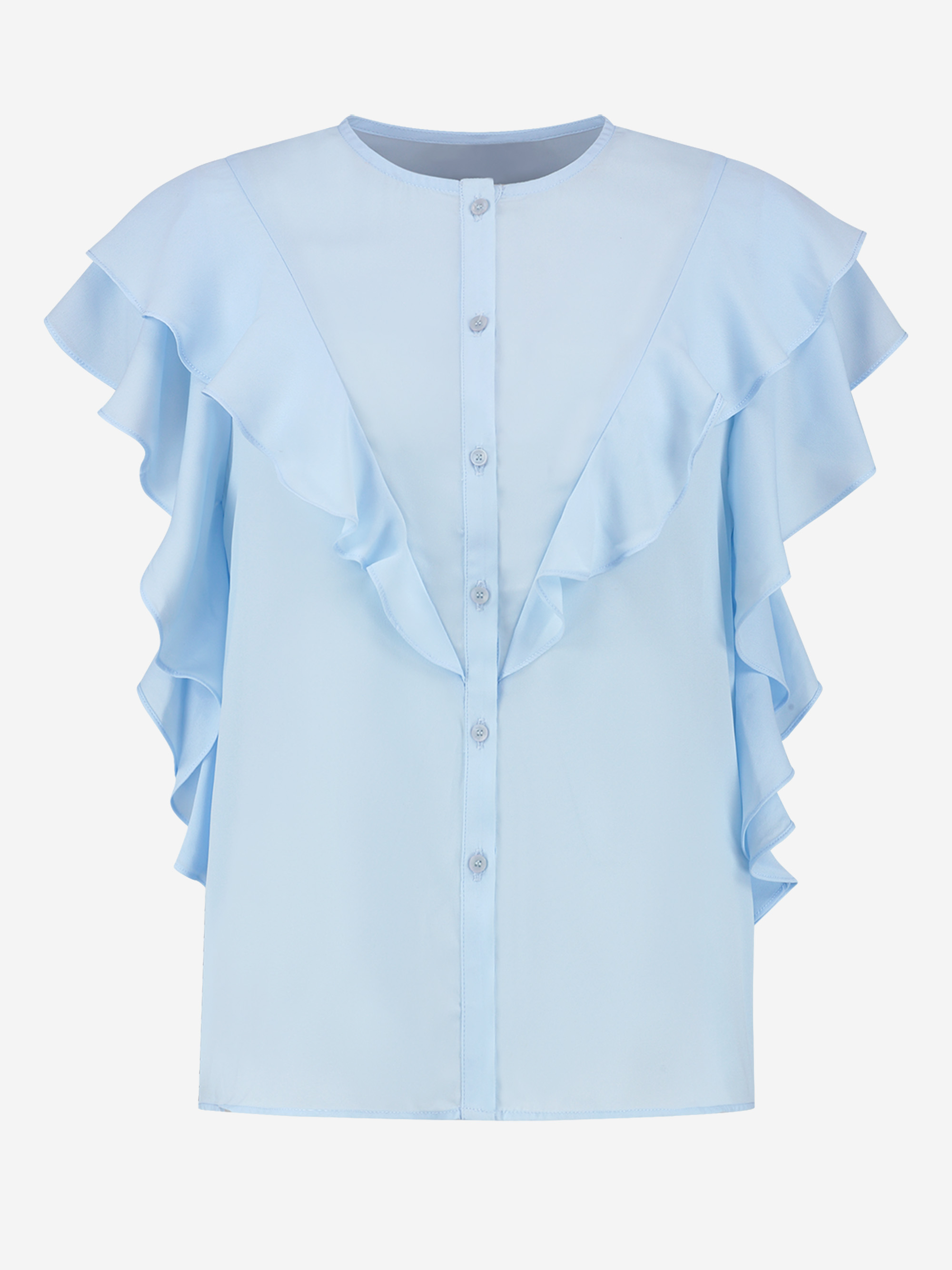  blouse met ruches 