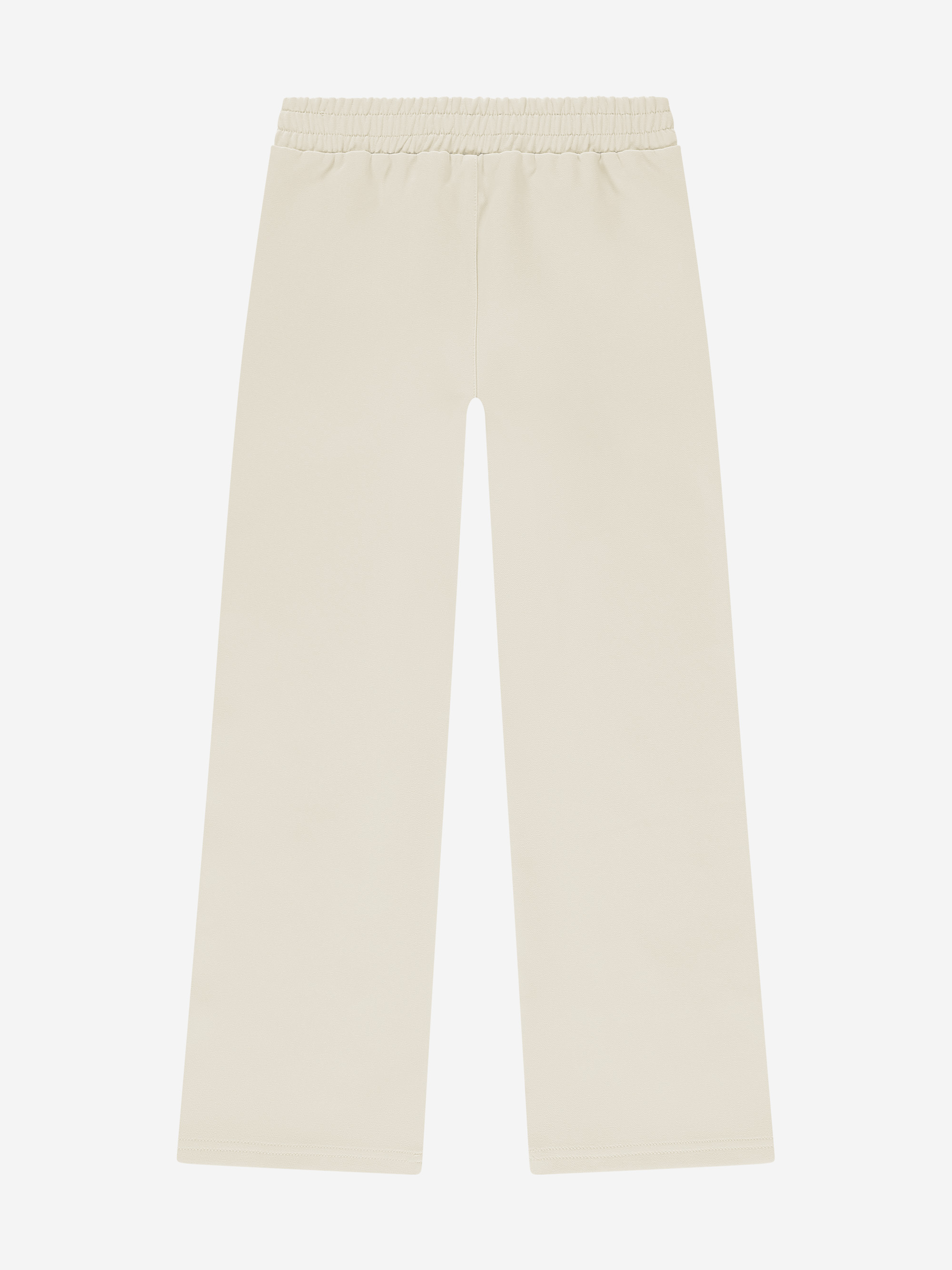 Soft trousers with an elastic waistband