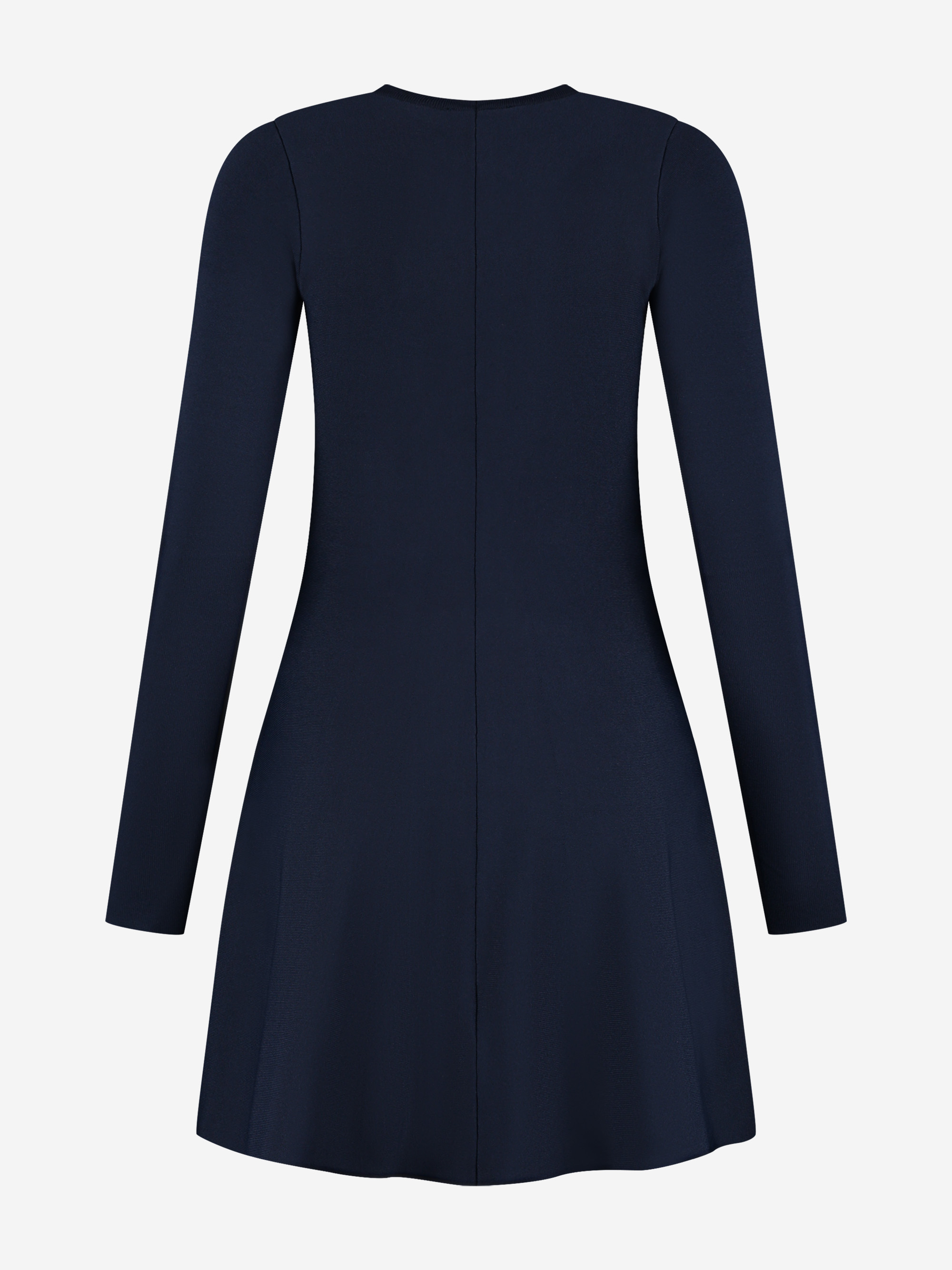A-line dress with long sleeves