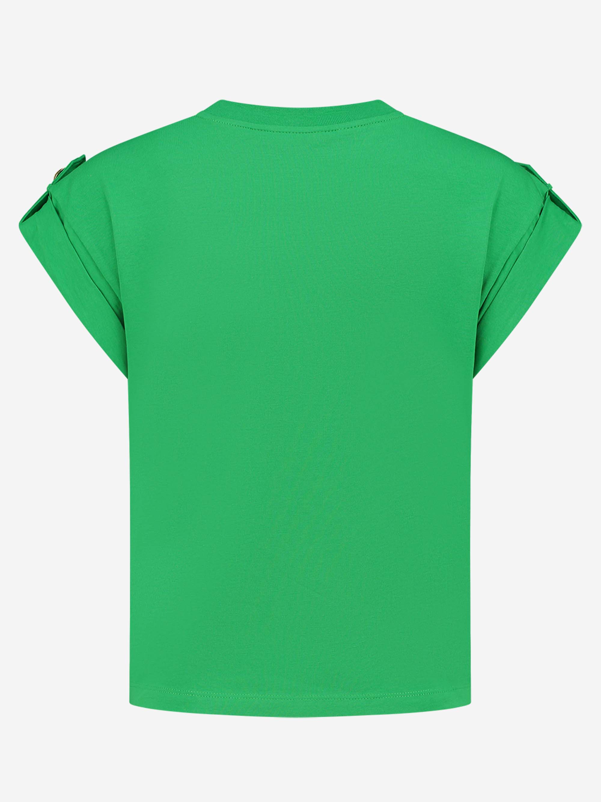 loose fit t-shirt with roll up sleeves