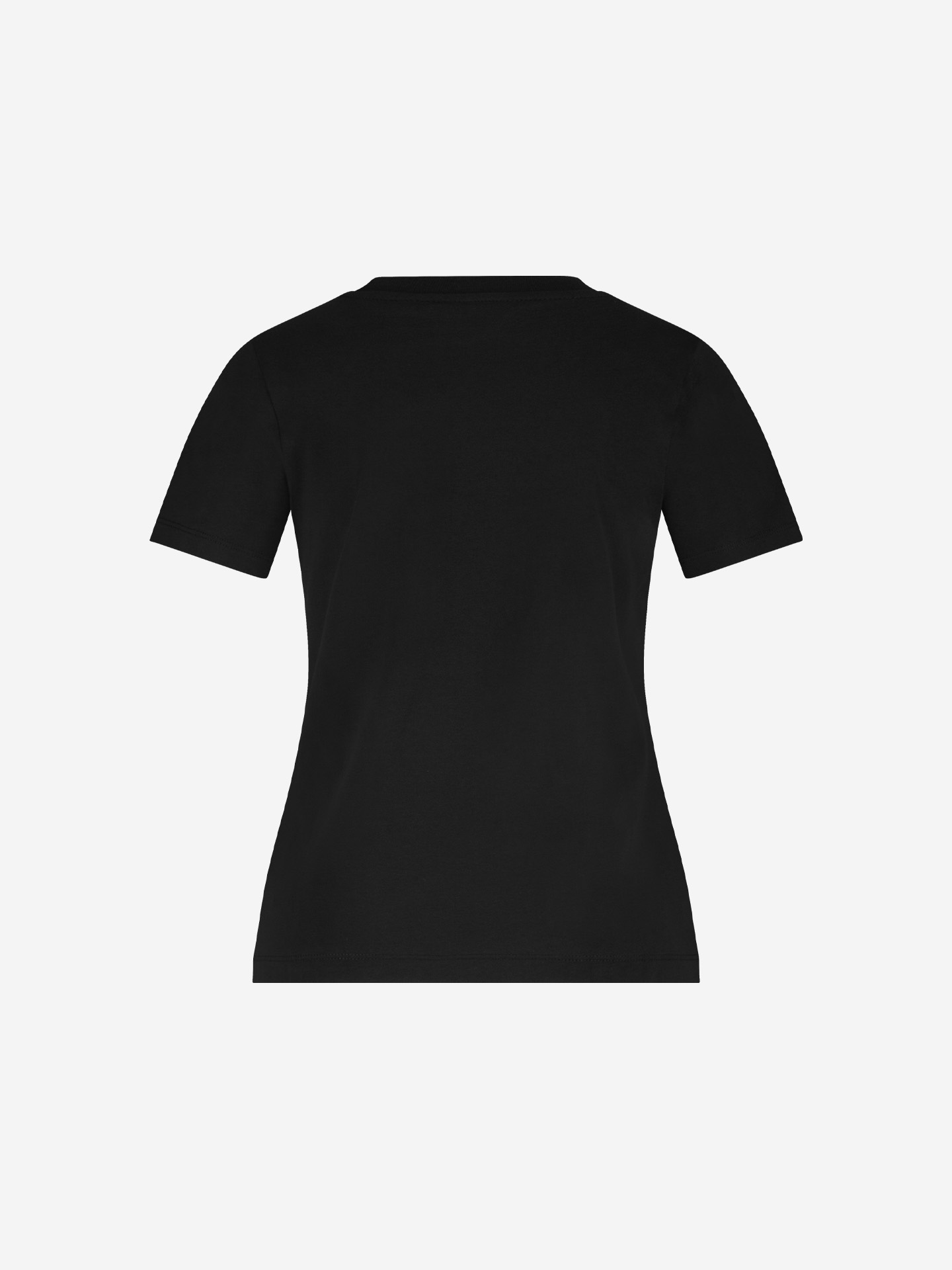 T-shirt with embroidered logo