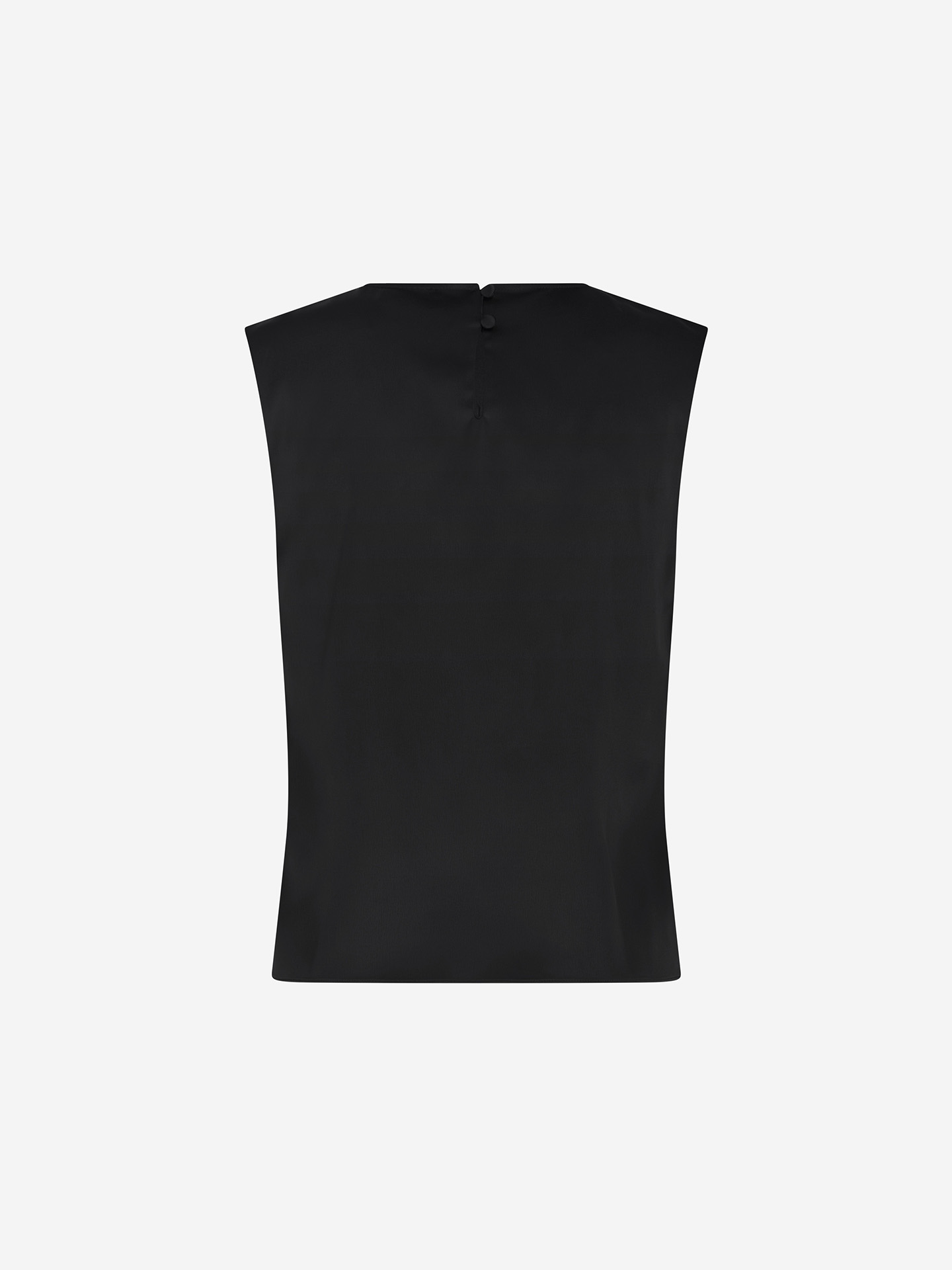 Satin top with chain detail