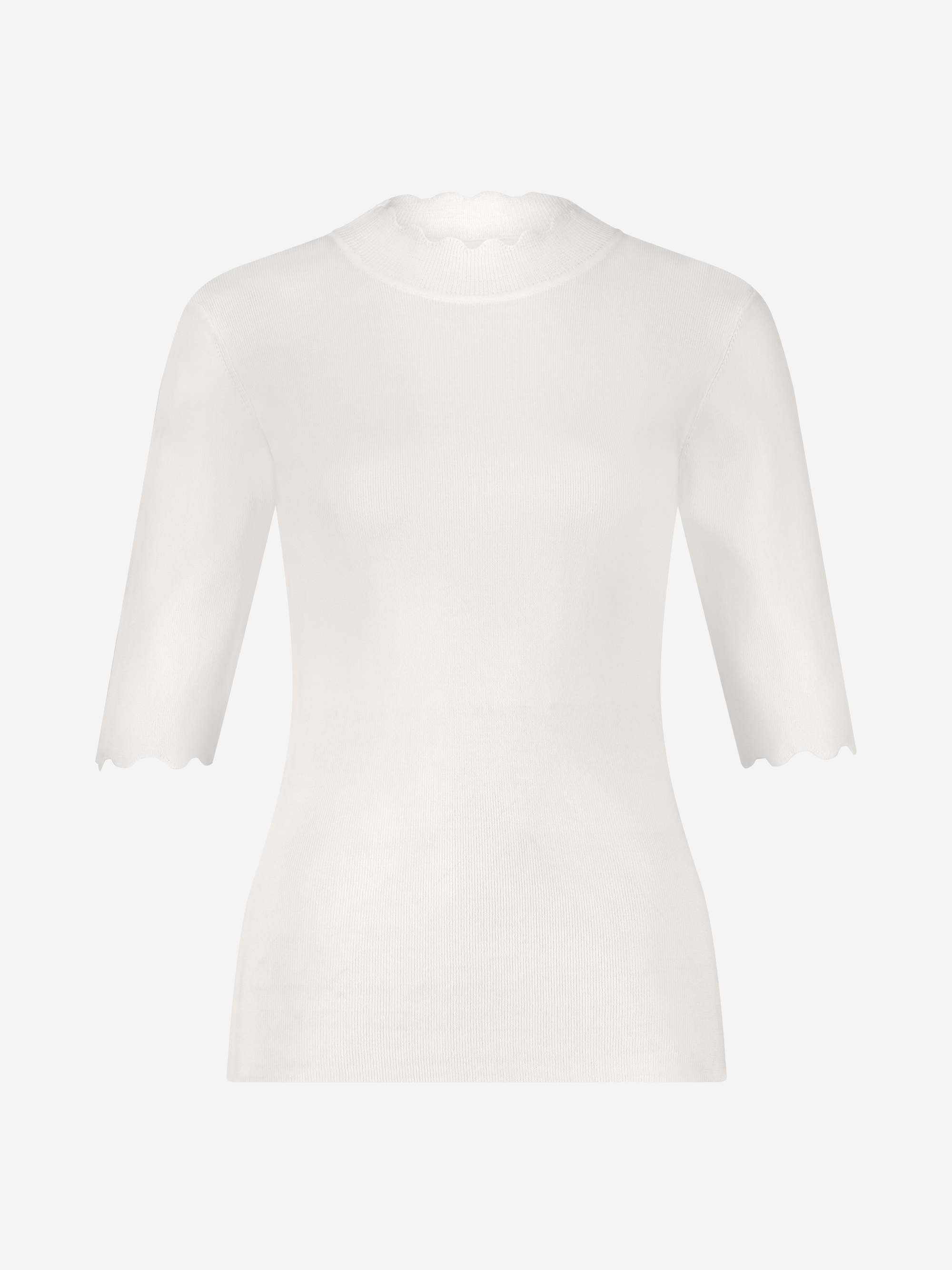 Top with wavy edges