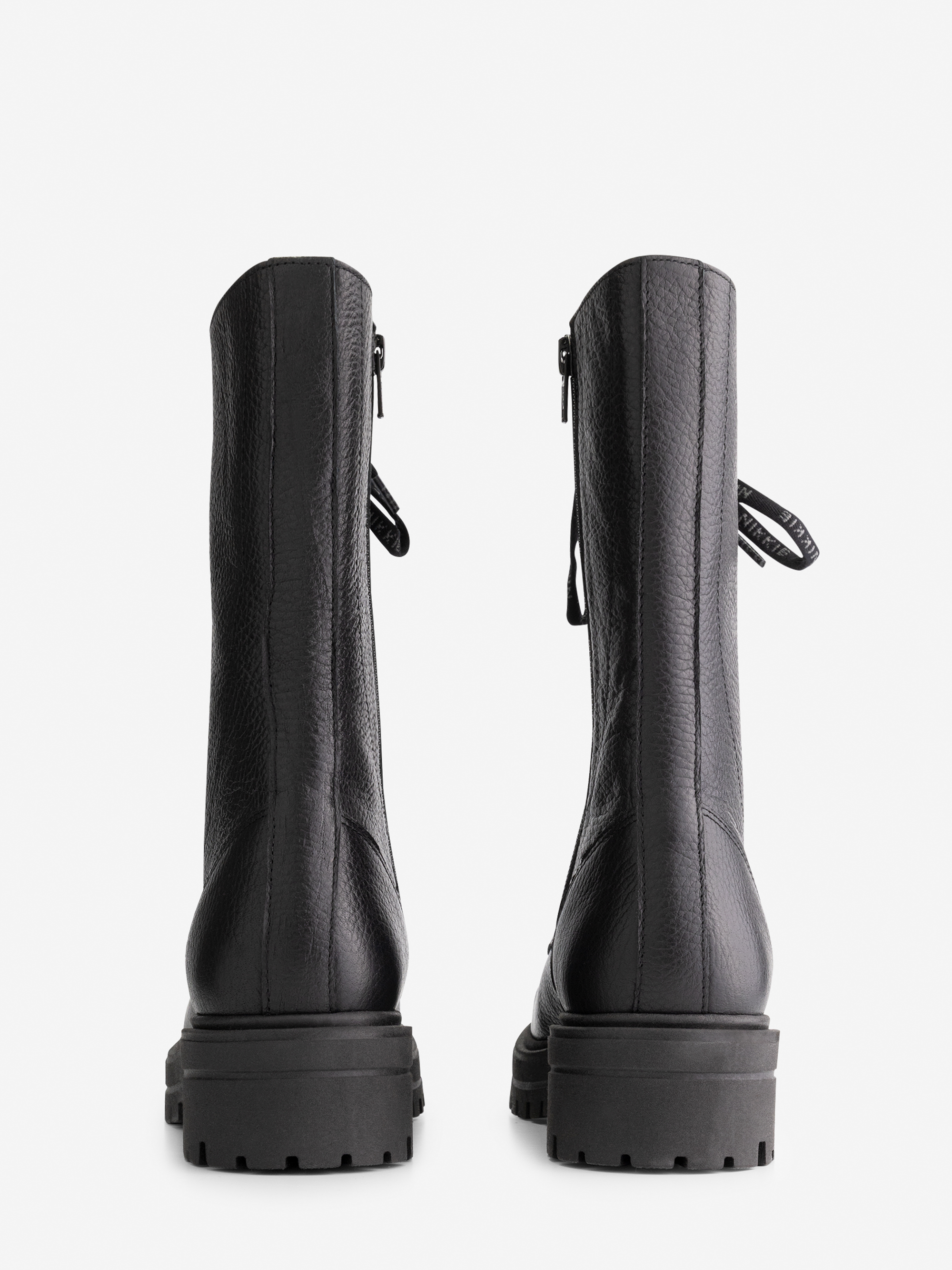 Nikkie high branded shop lace boots
