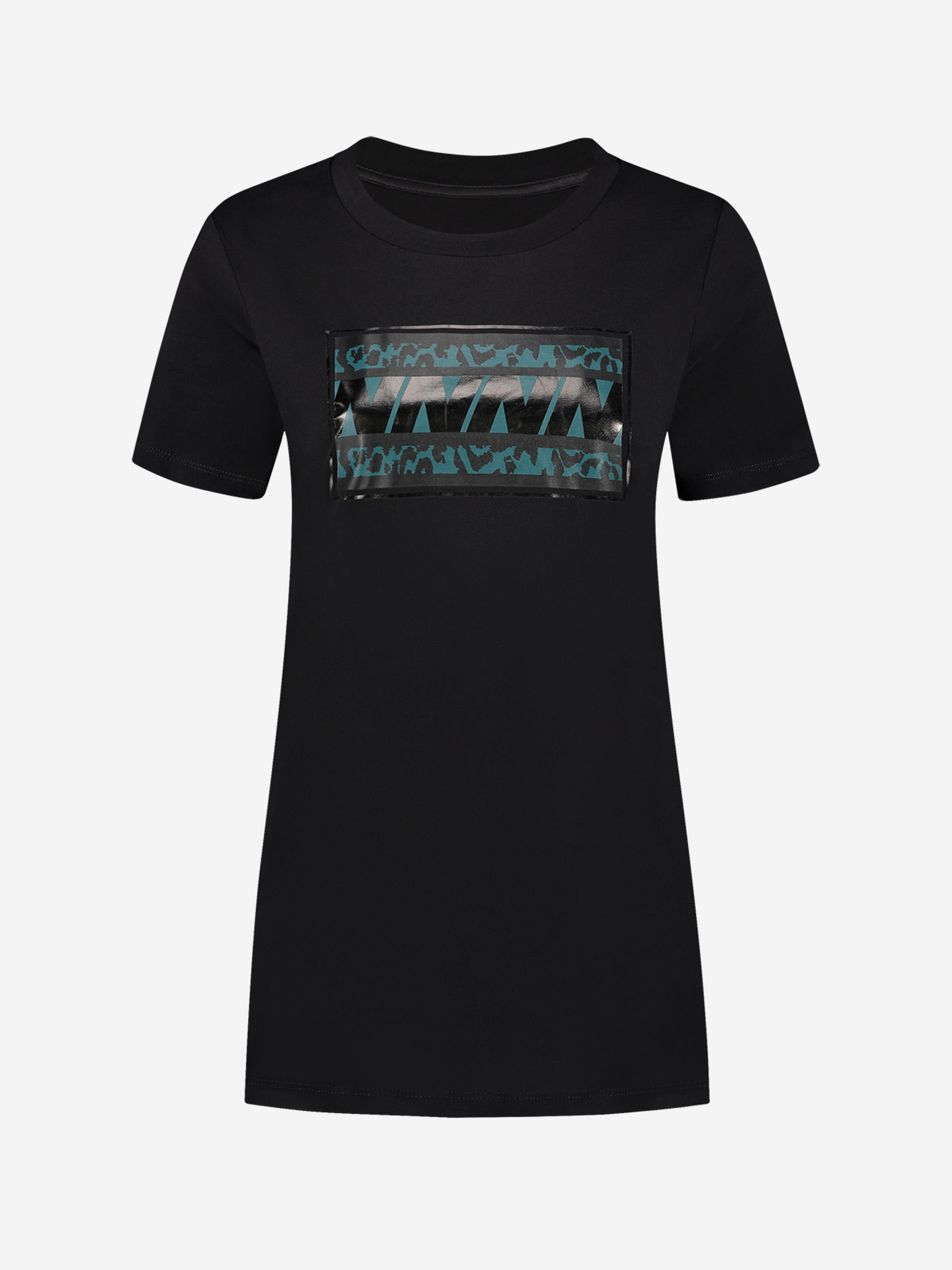 Regular T-shirt NIKKIE leopard artwork