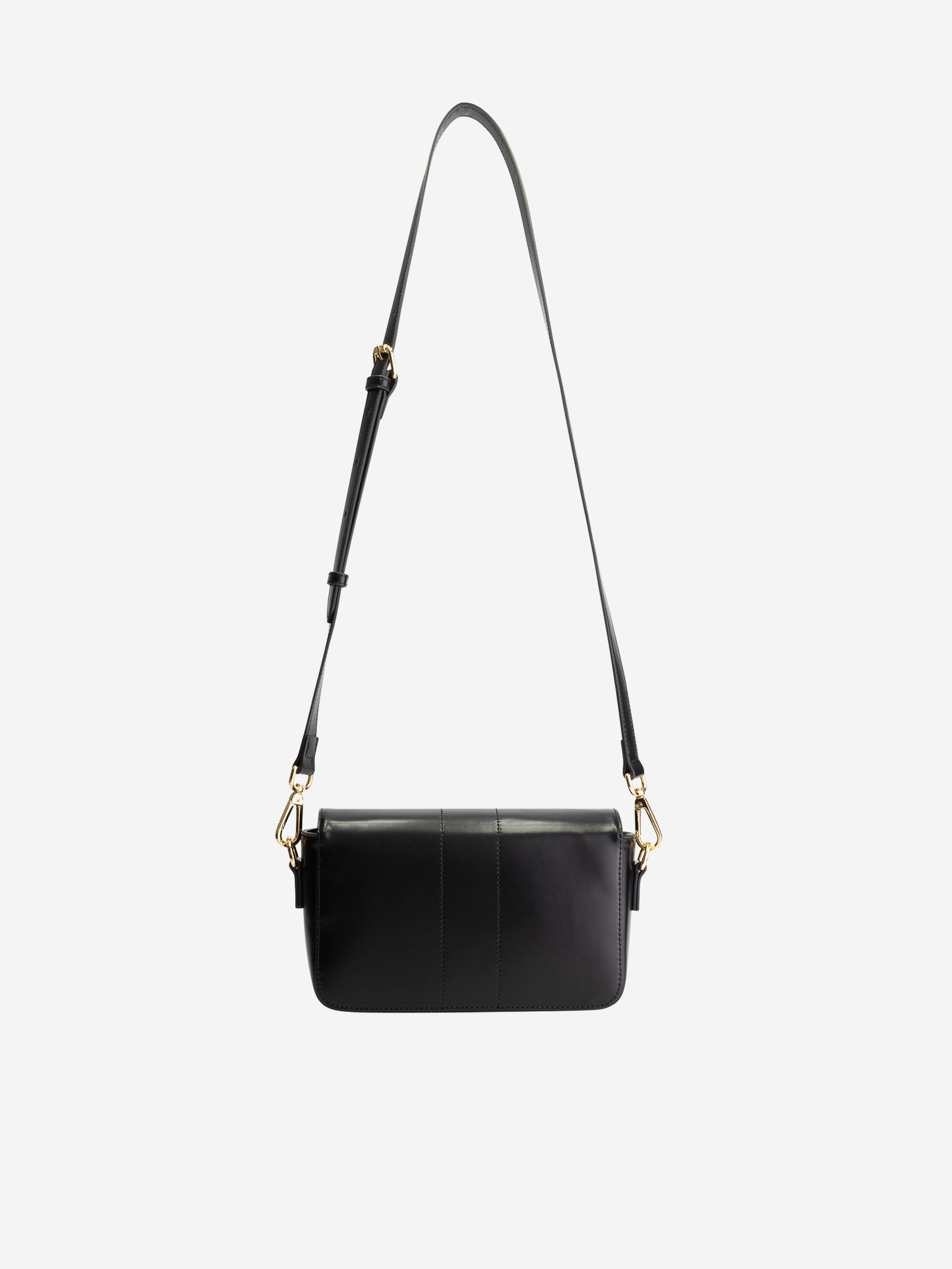 Faux leather bag with FH buckle
