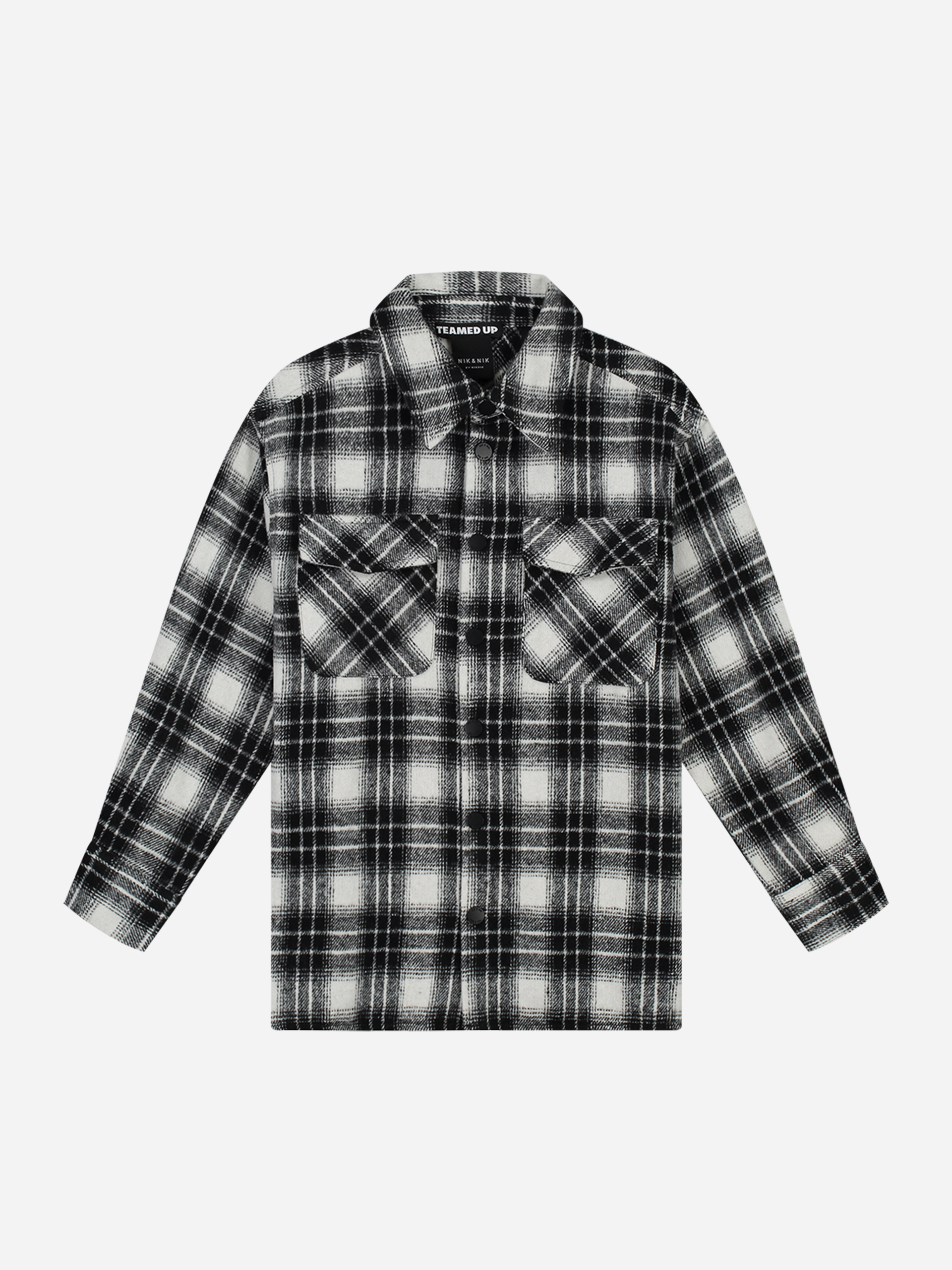 Loose fit shirtjacket 