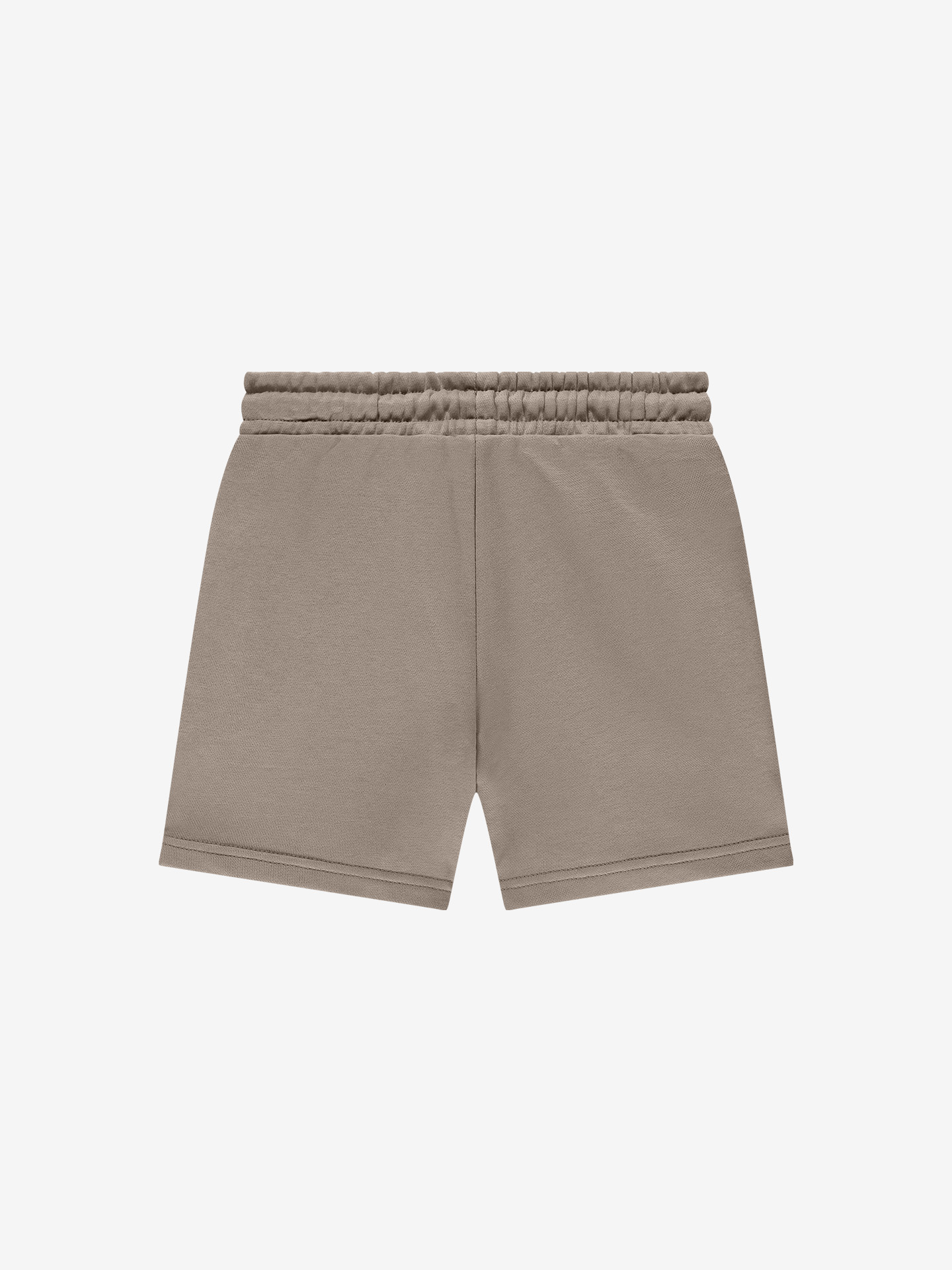 Sweatshort met logo patch