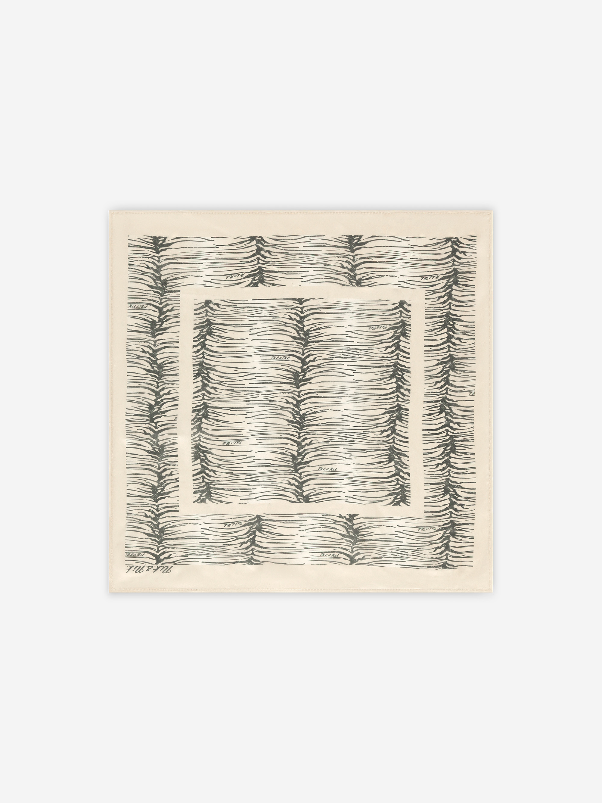 Bandana with graphic pattern