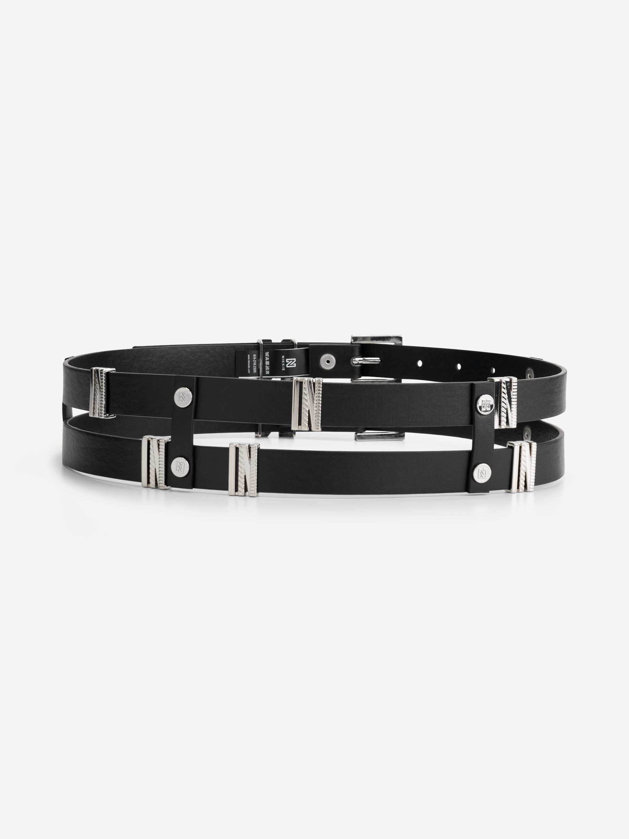 Double N Slider Waist Belt