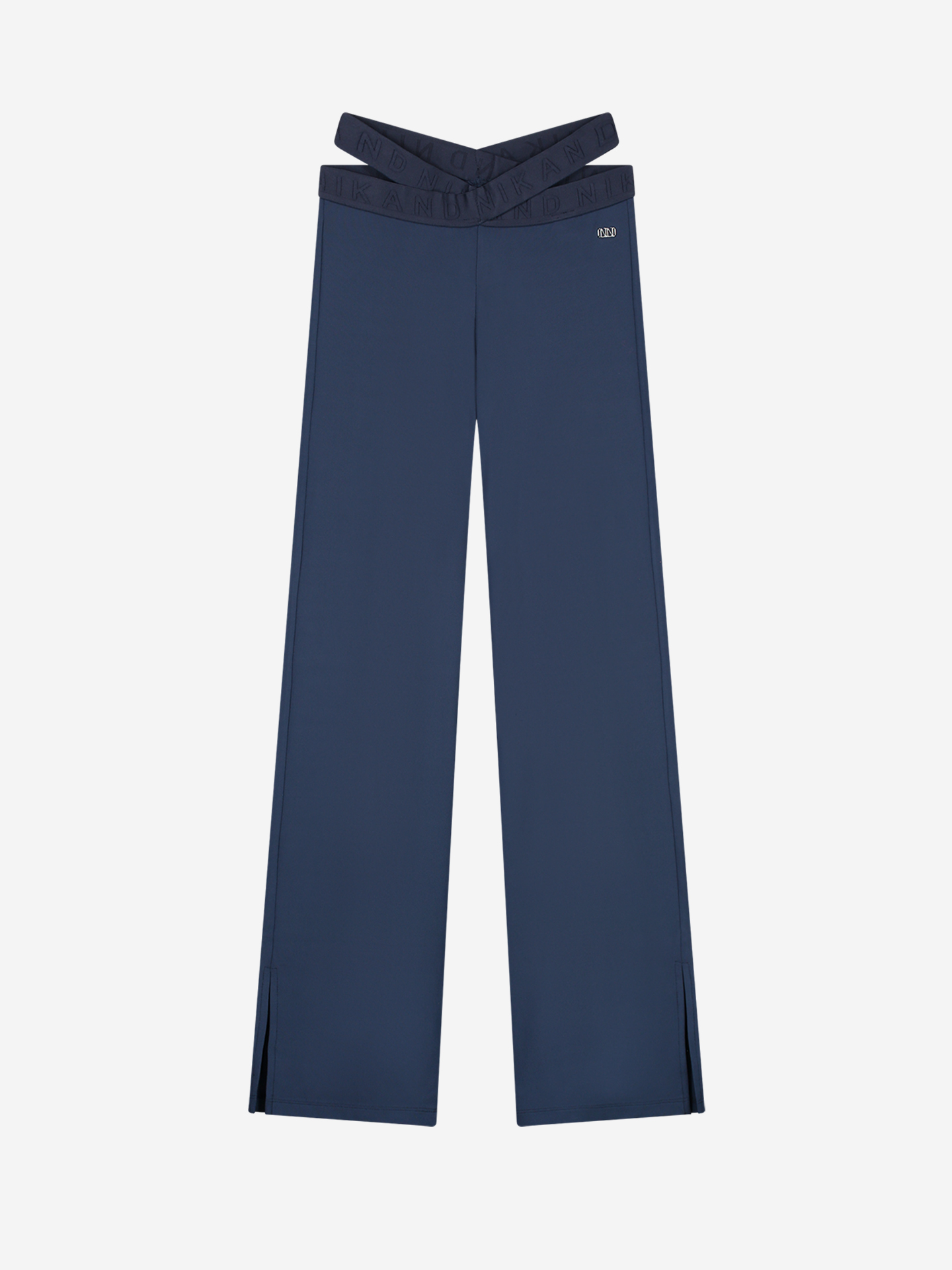 Pants with taille detail