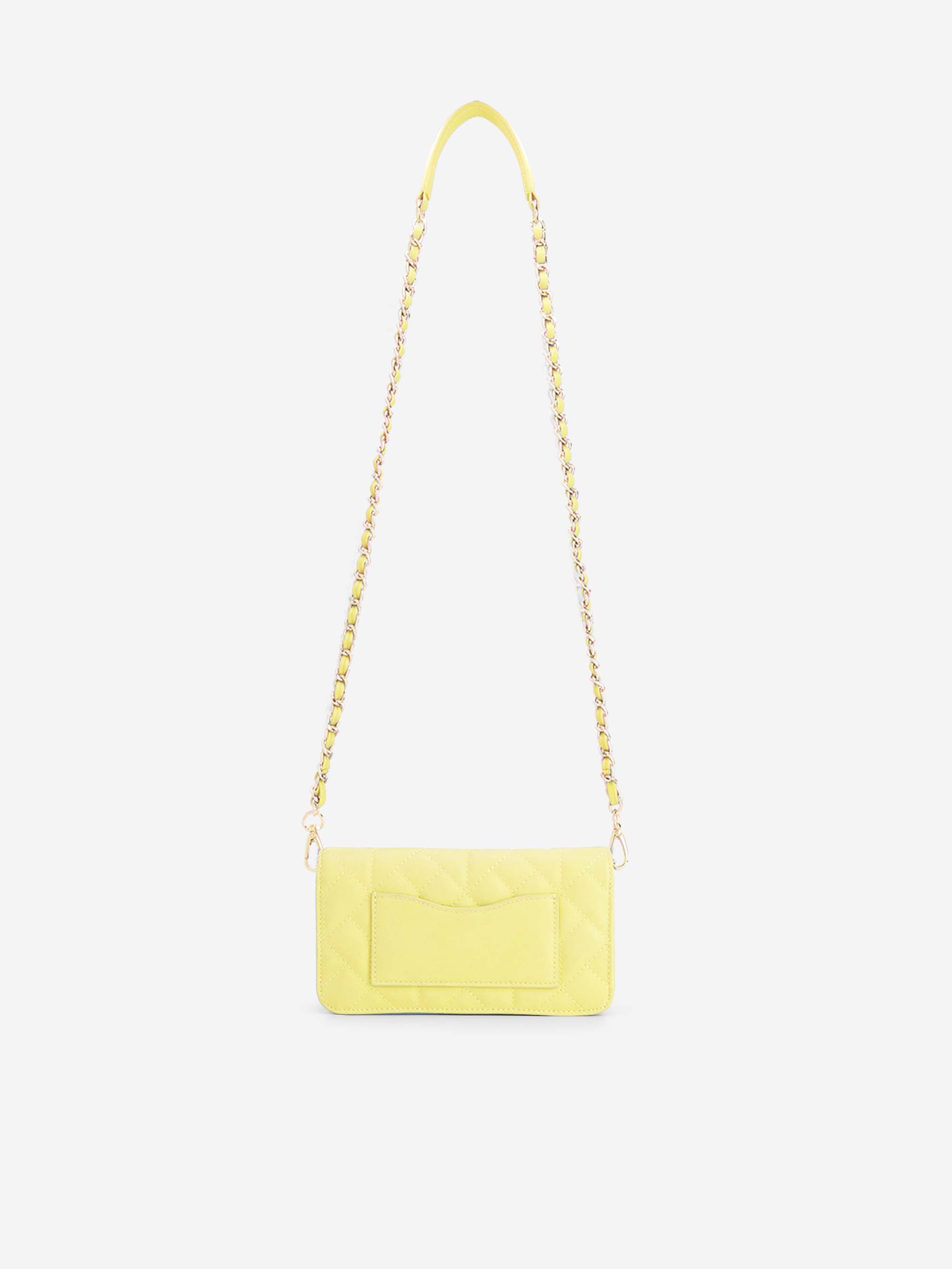 Small Quilted shoulderbag with chain