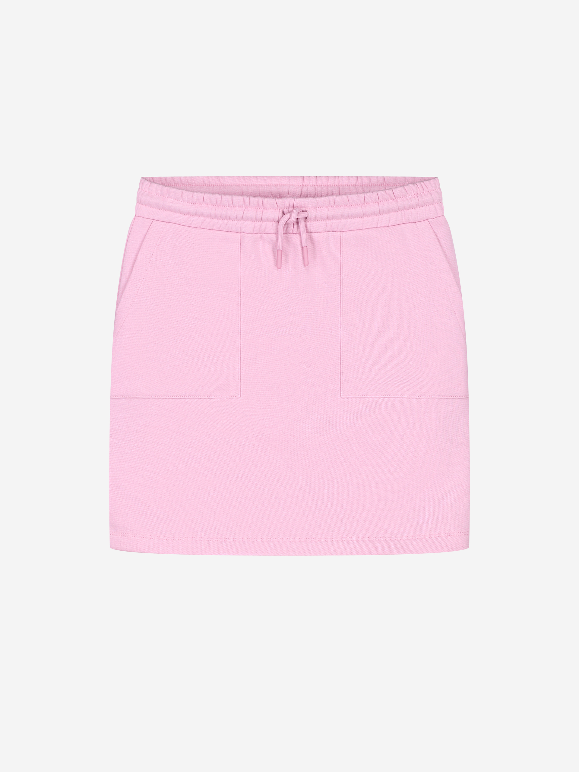 Fitted skirt with cord