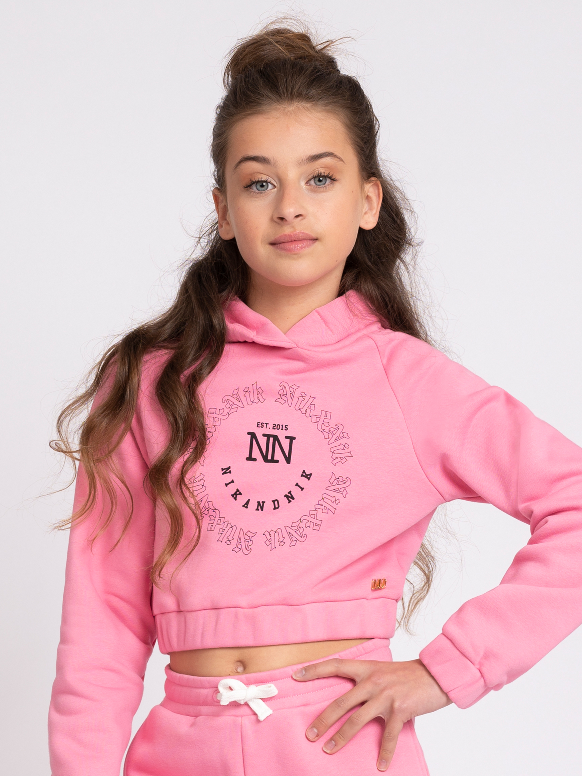Cropped hoodie