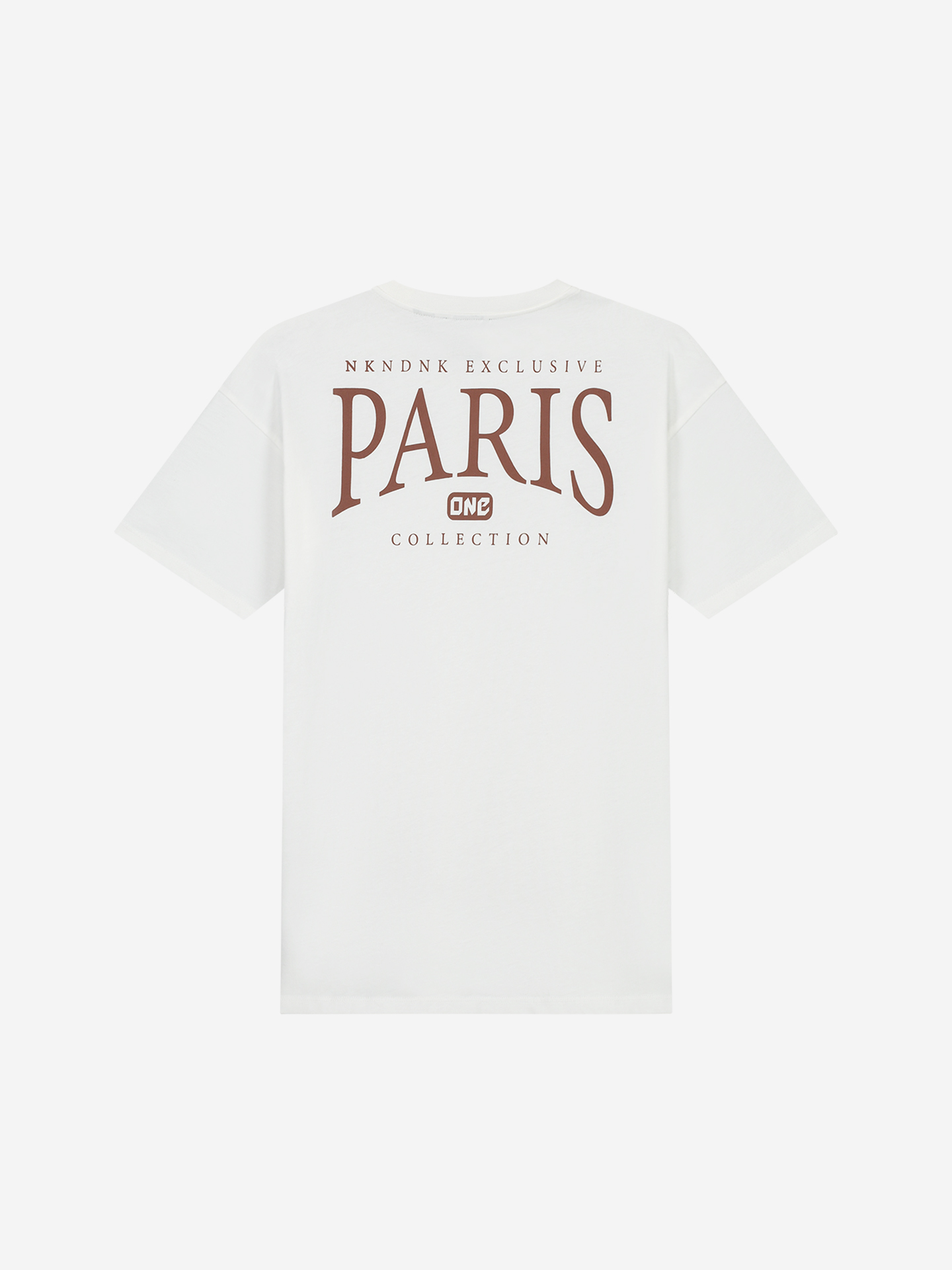 Loose fit t-shirt met Paris print