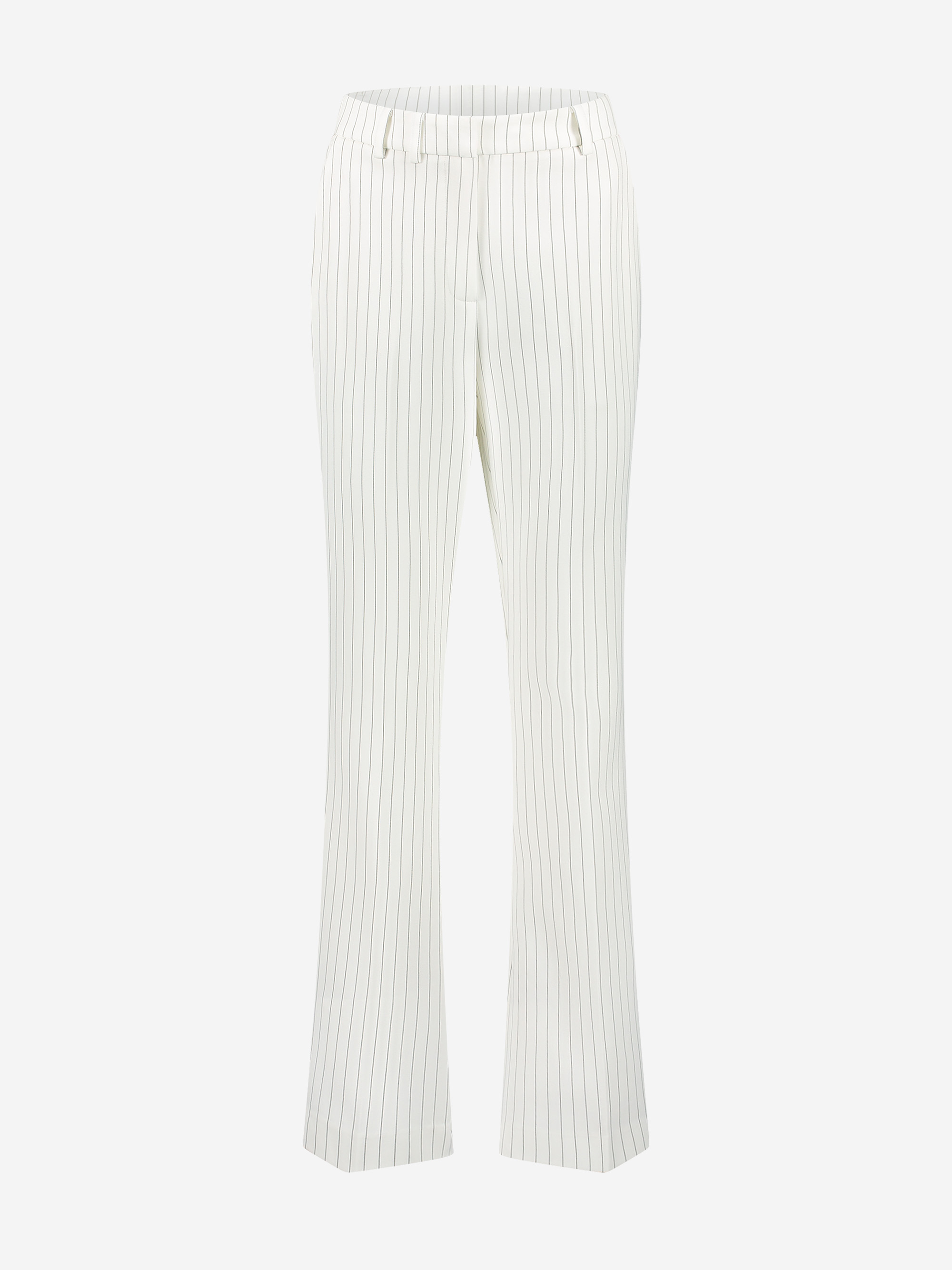 Trousers with pinstripe