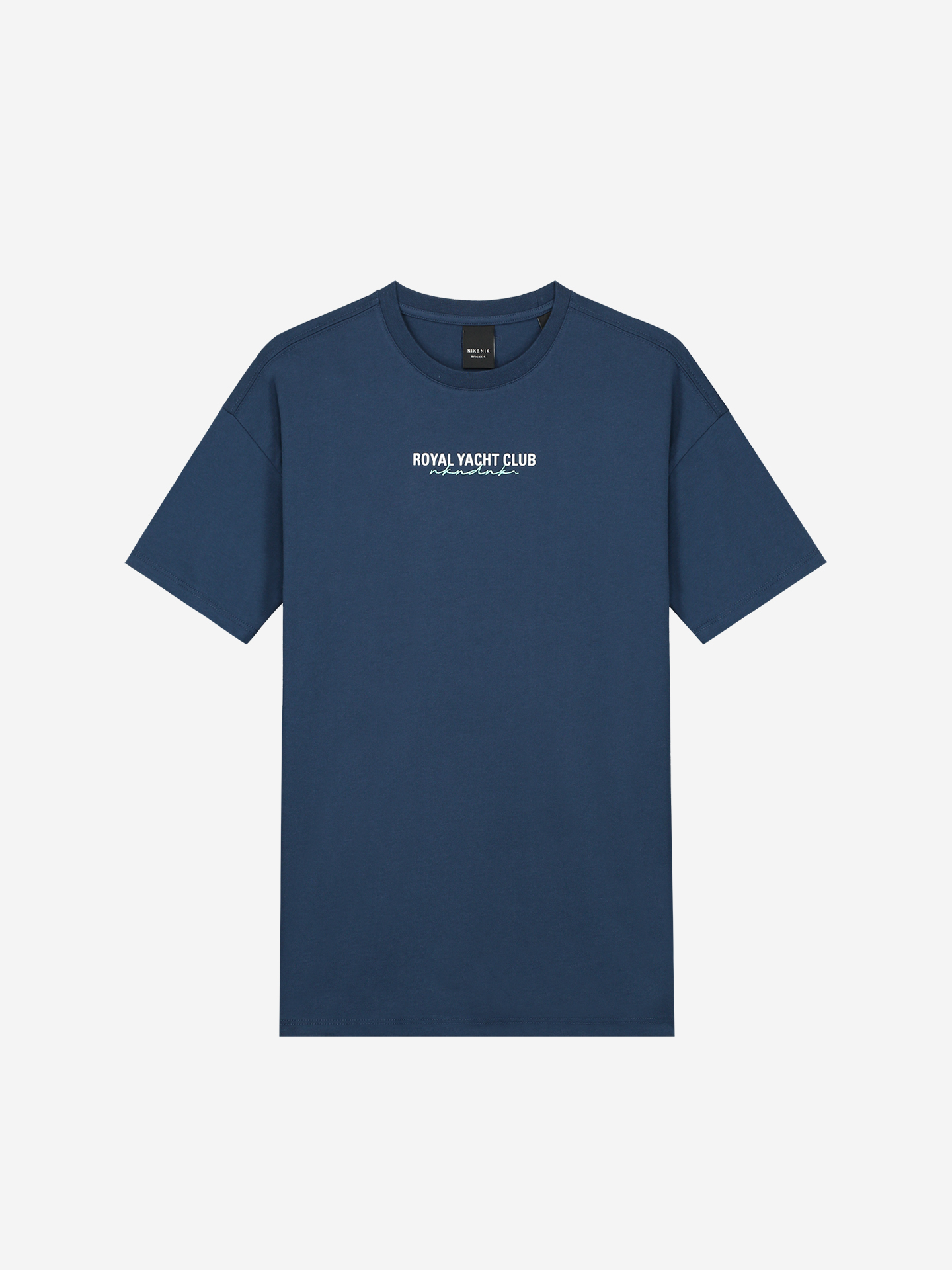 T-shirt with small Yacht club print
