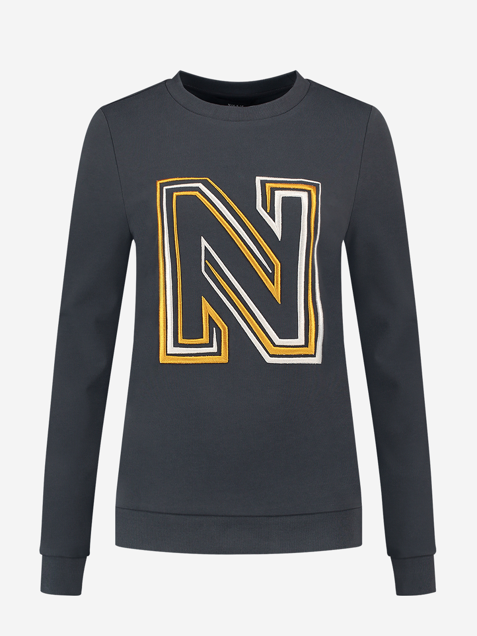 N Logo Embroidery Sweater