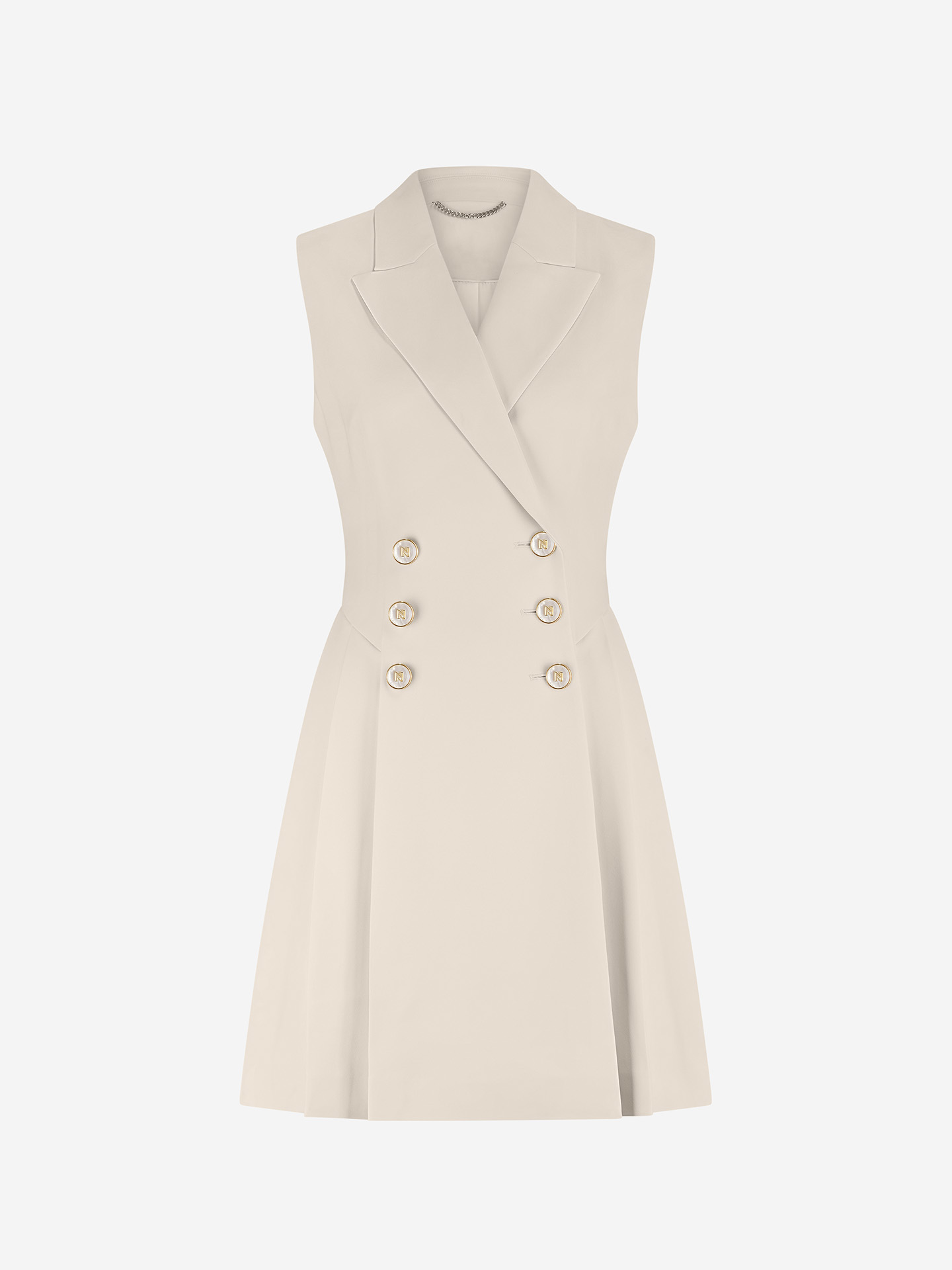 A-line blazer dress