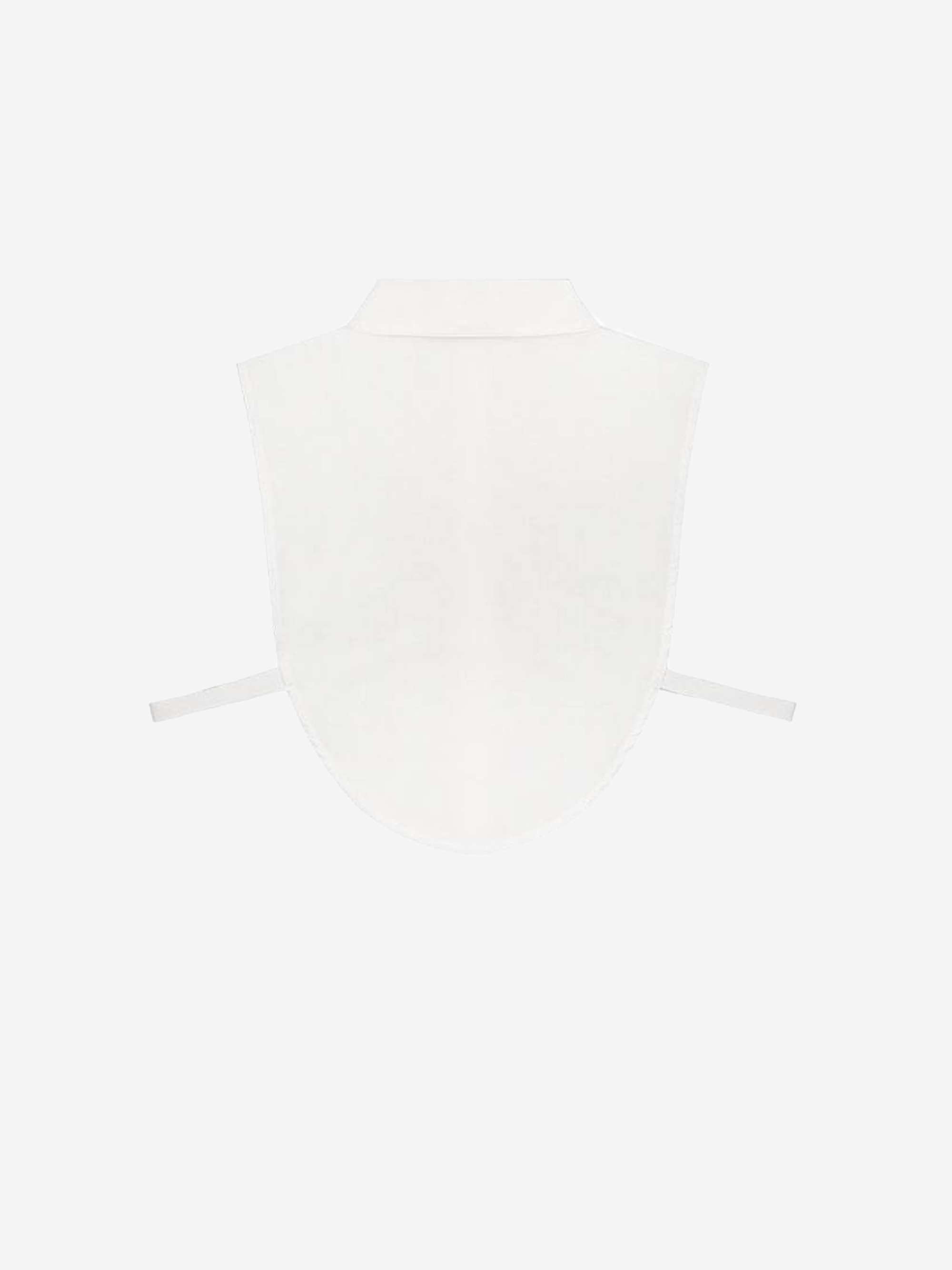 White shirt collar