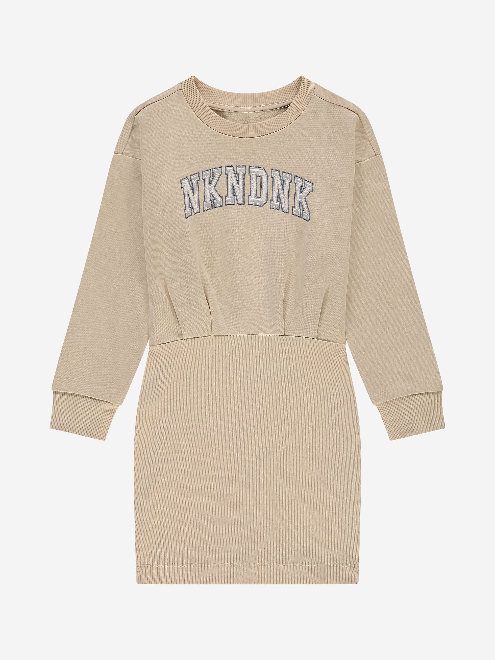 Sweater dress with N&N logo