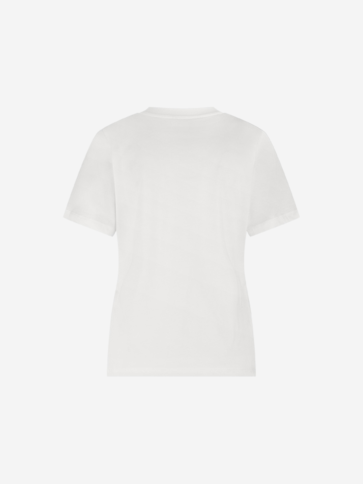 Basic T-shirt met kettingdetail