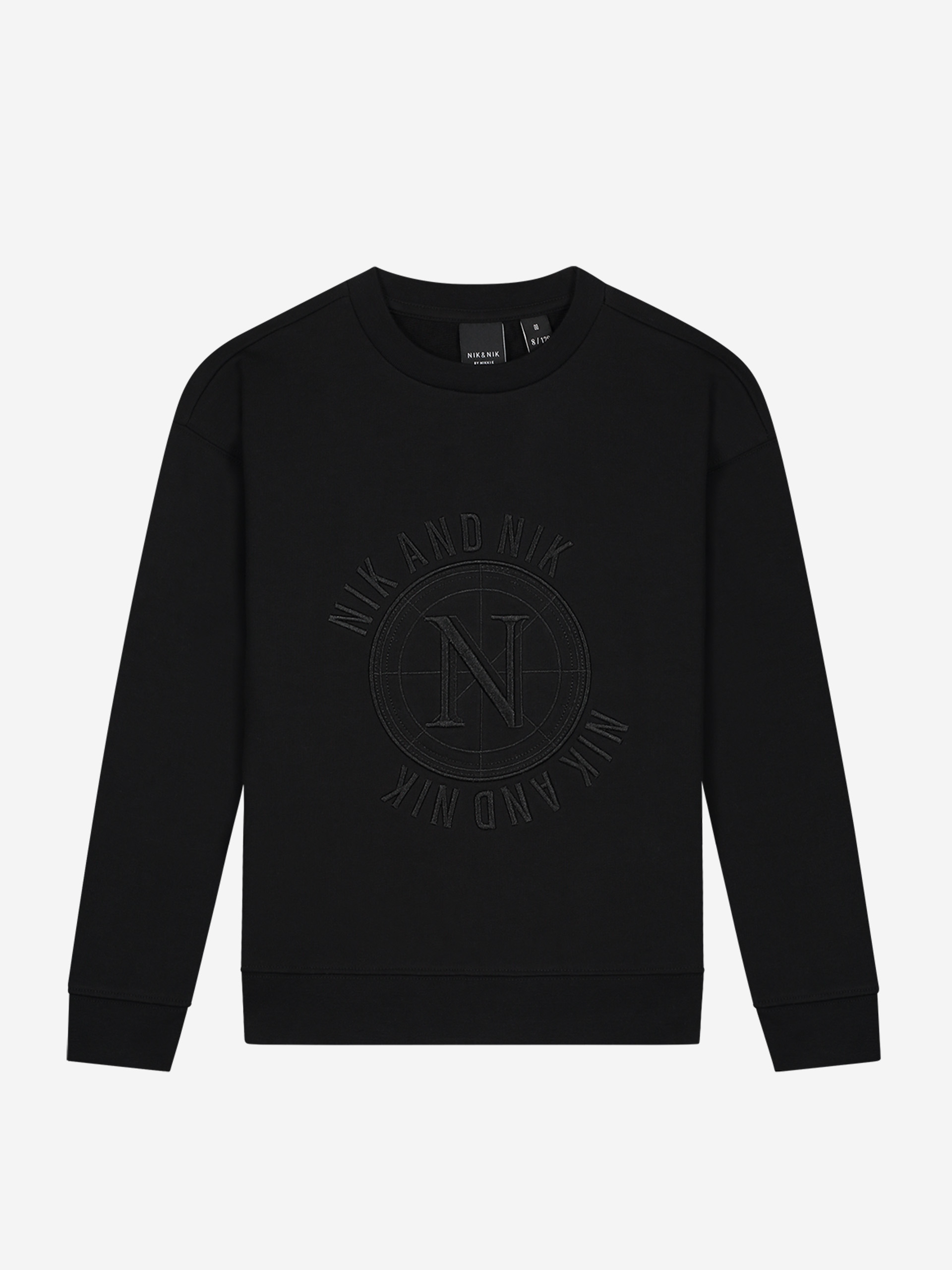 sweater met borduursel