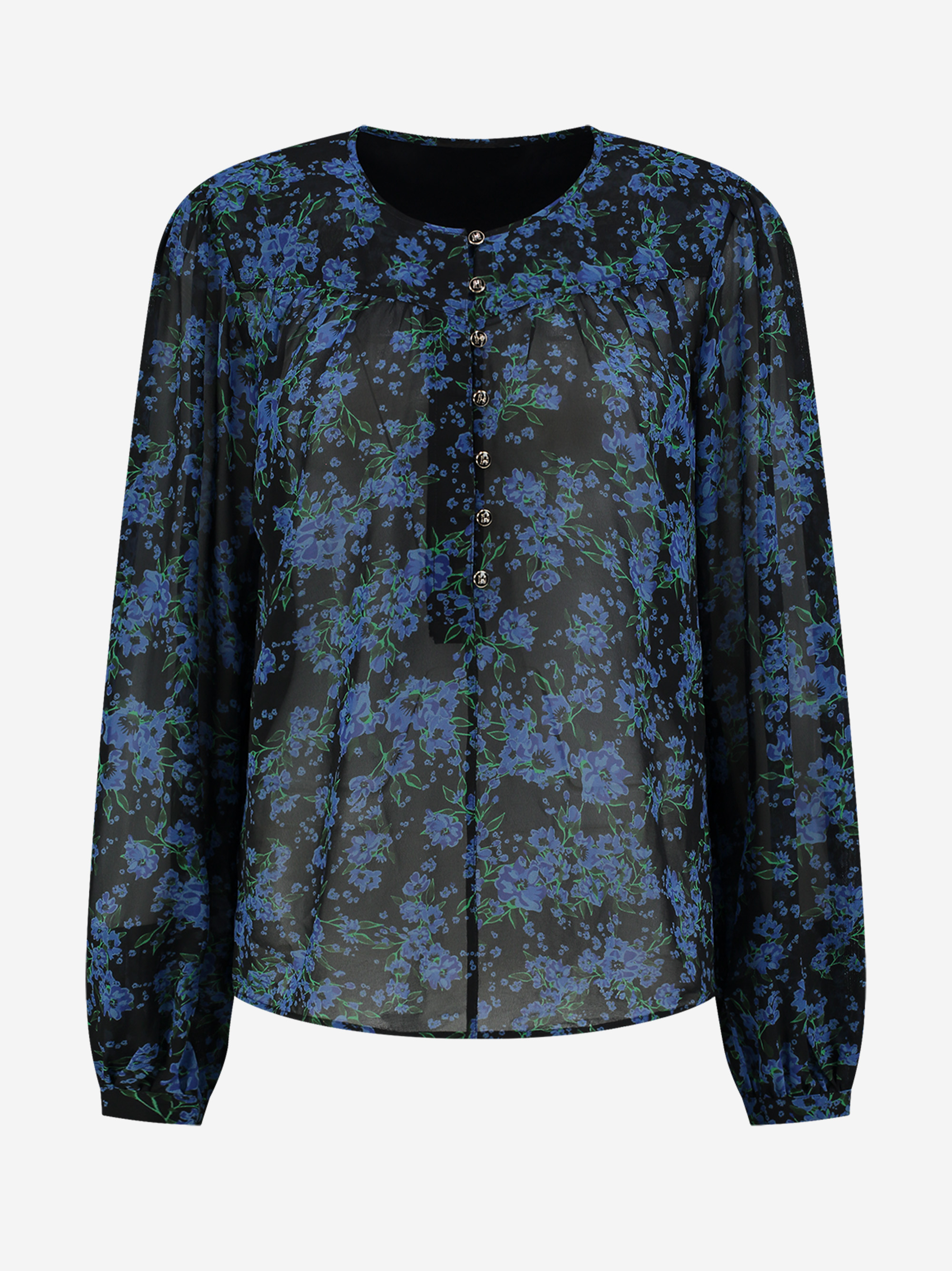  Blouse with flower print 