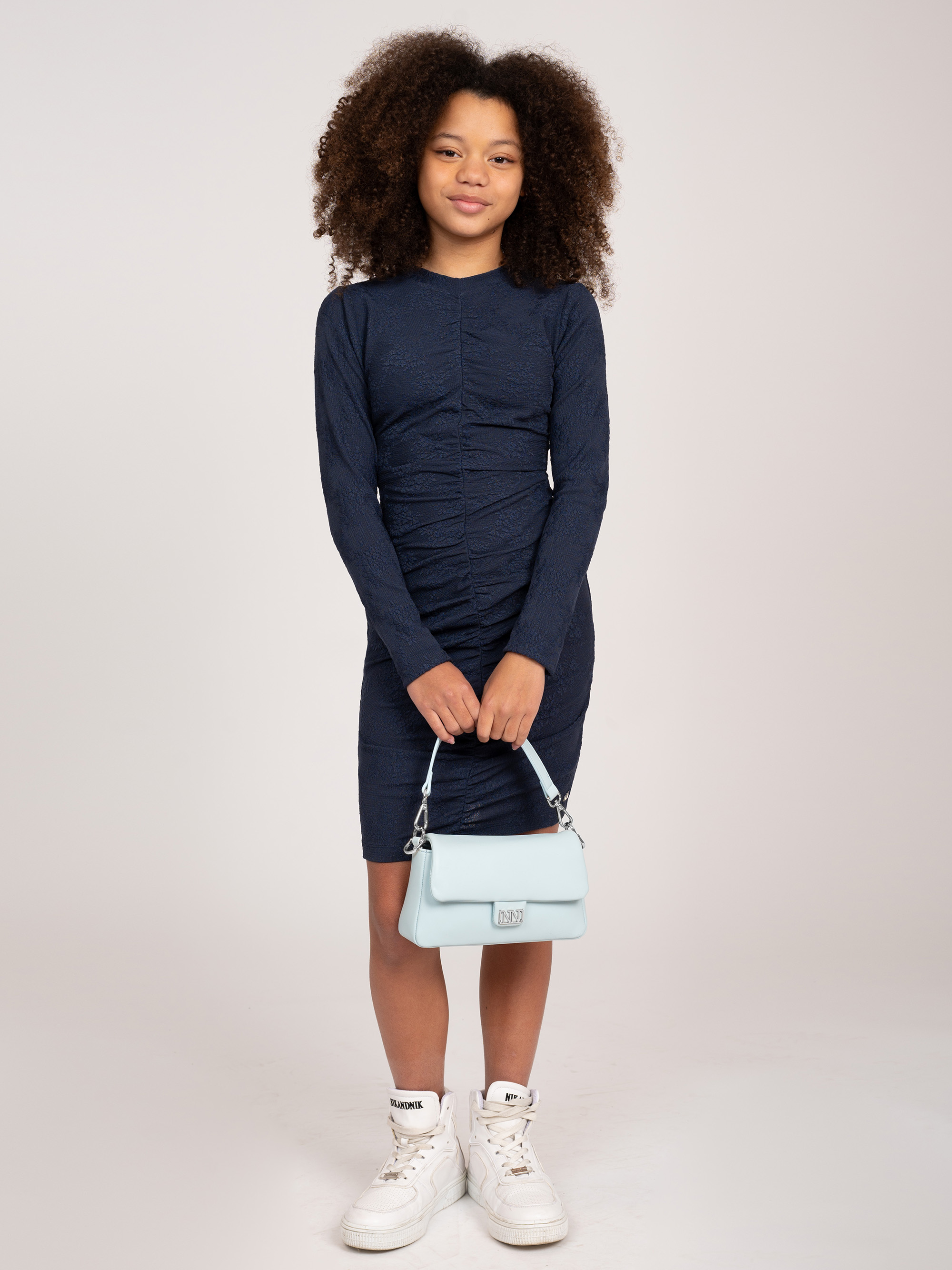 Dress with flower print