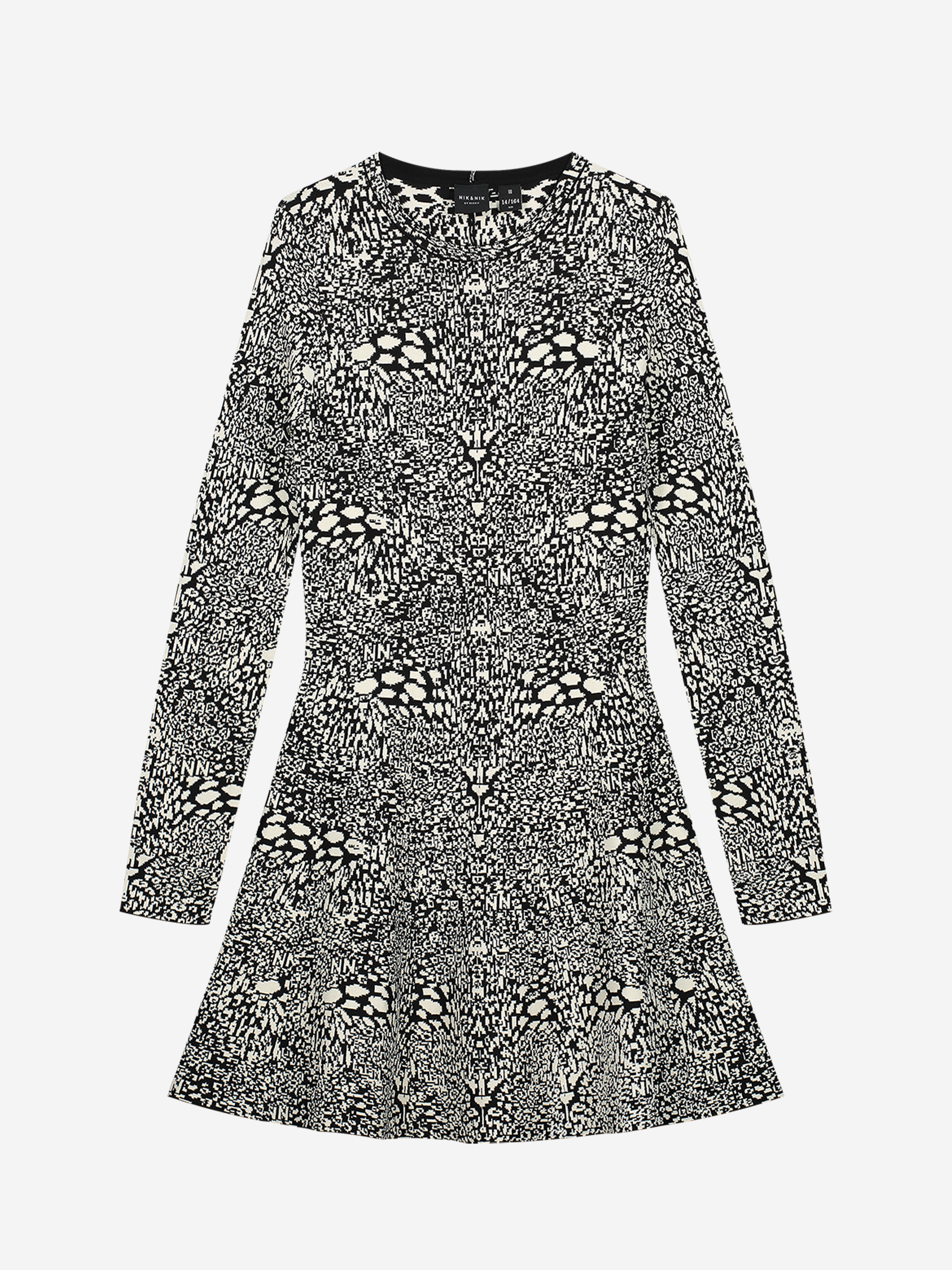Tight fit leopard print dress 