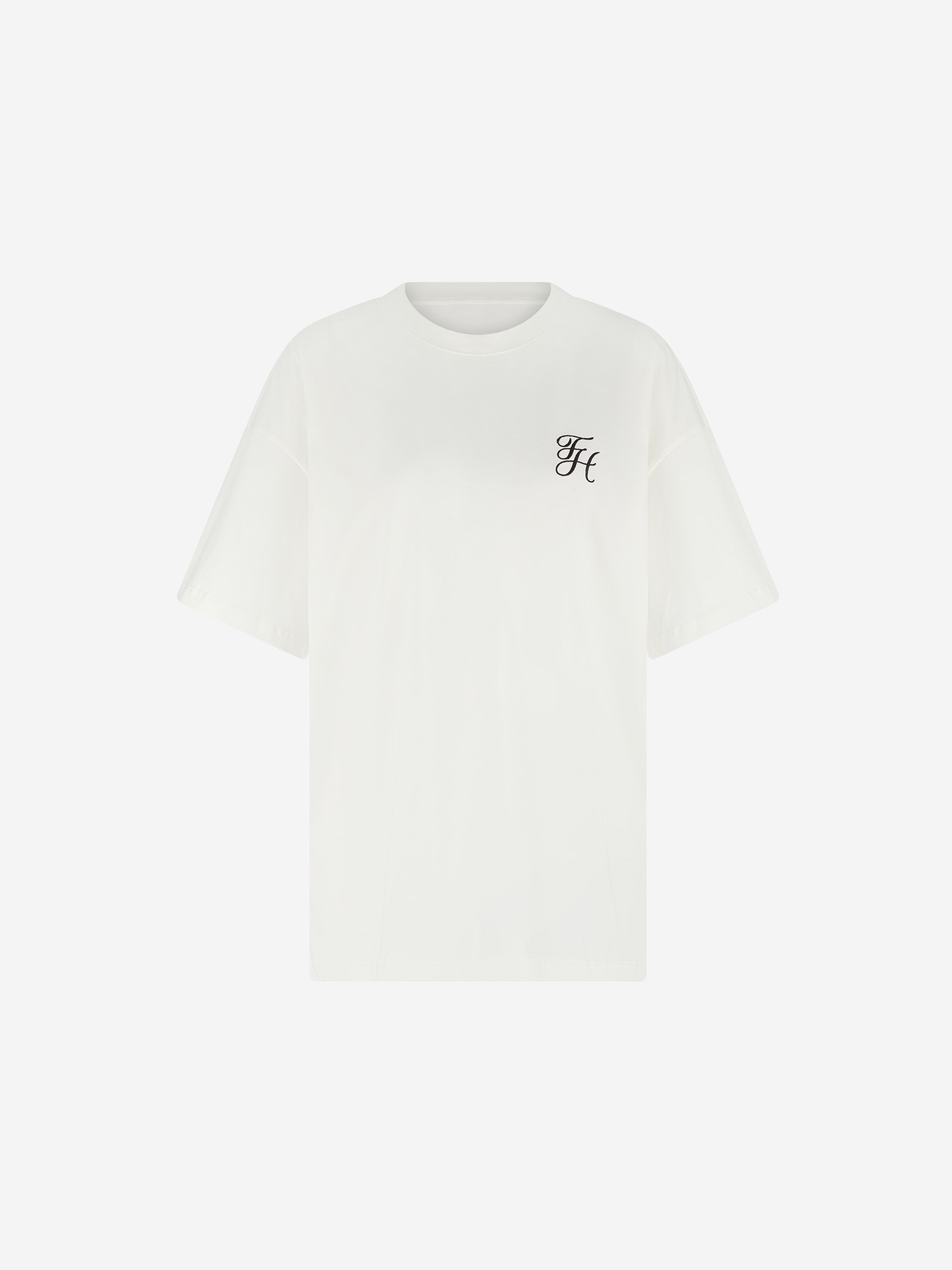T-shirt with logo print on the back