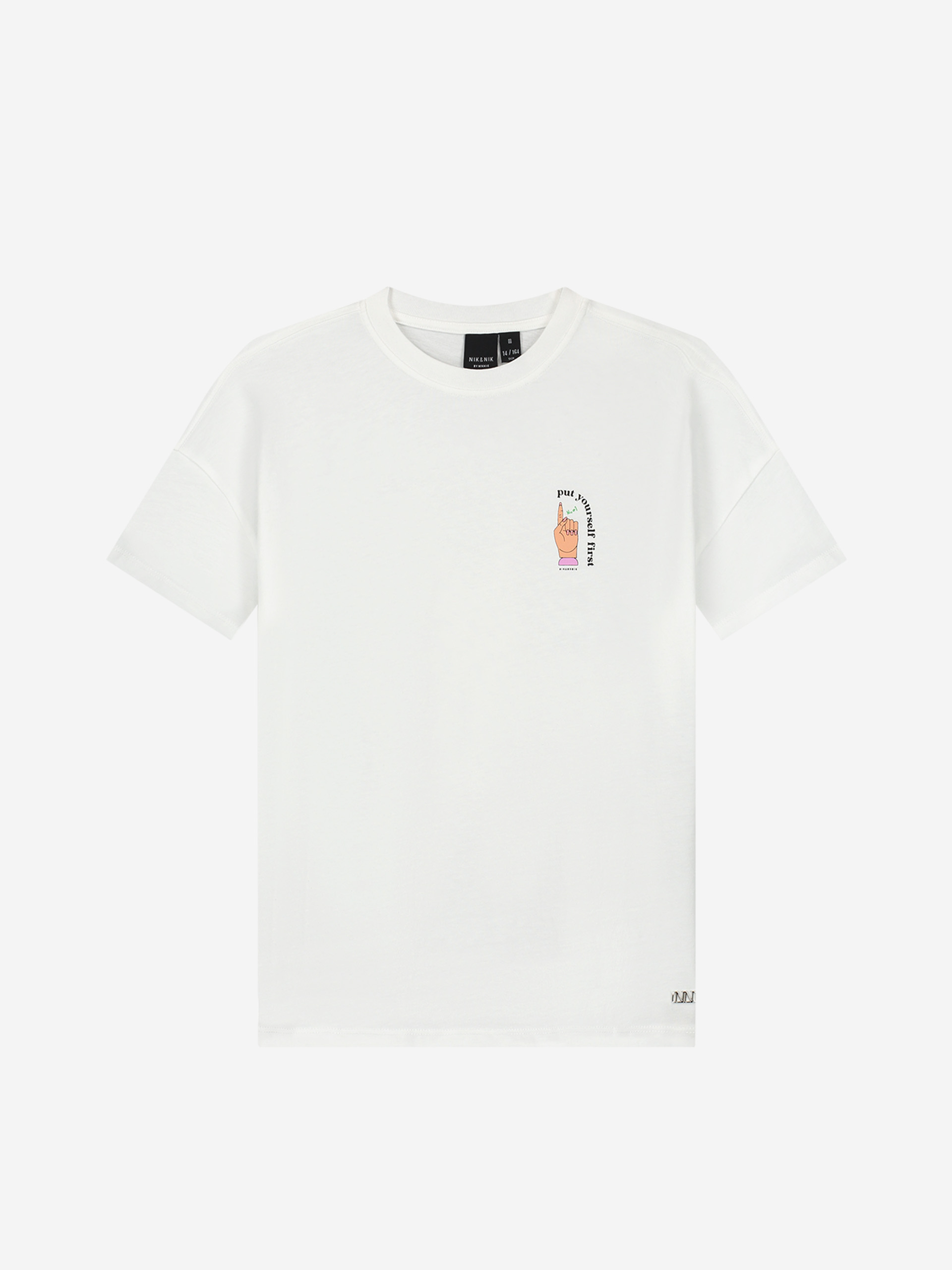T-shirt met quote