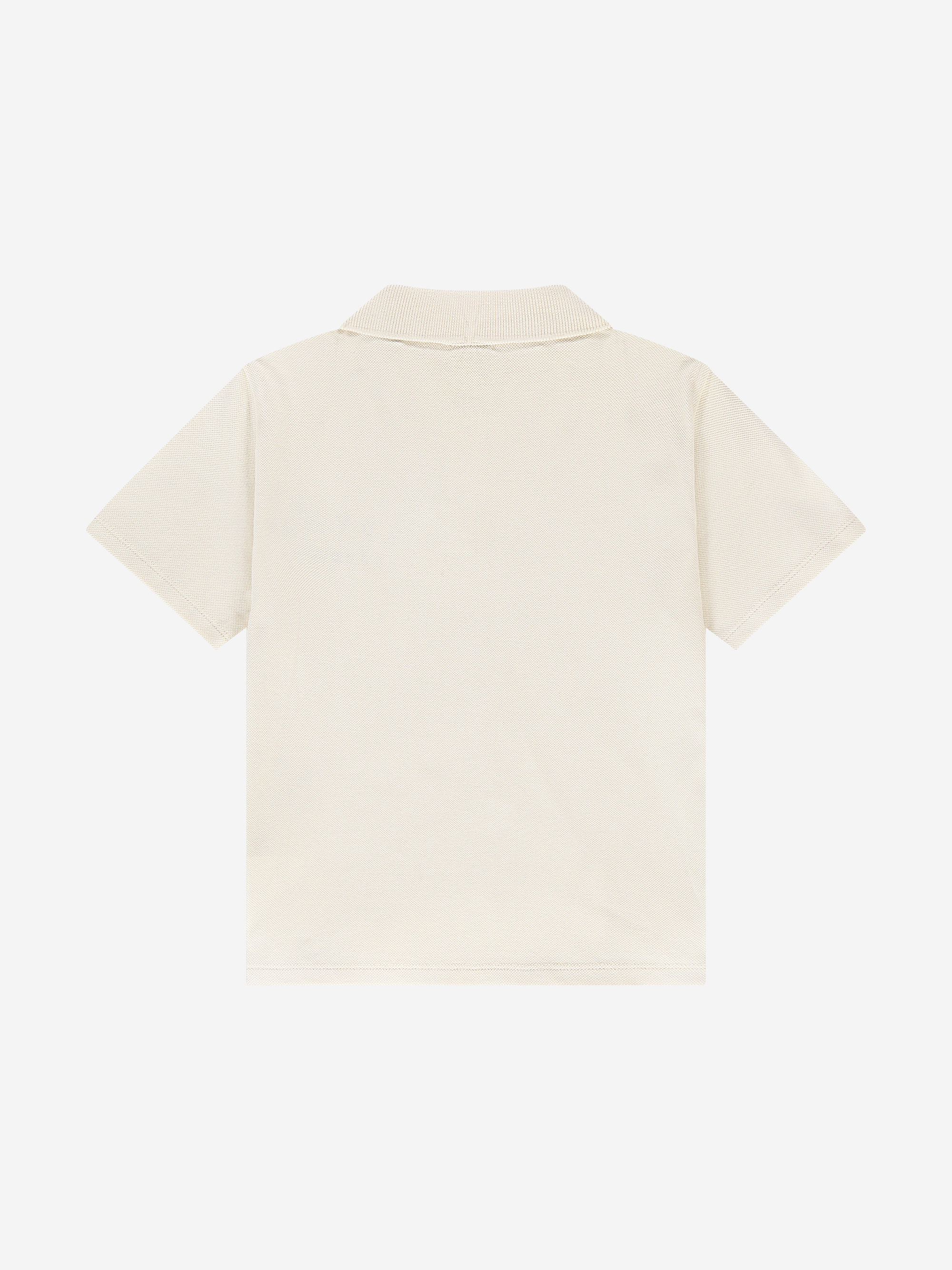 Loose-fitting polo with logo